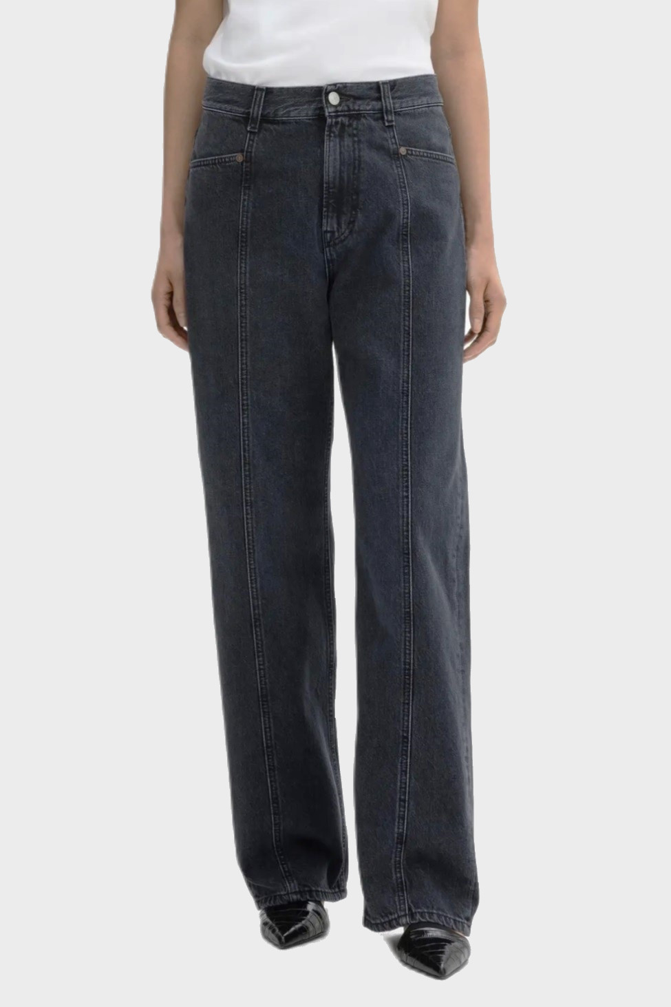 DAGMAR Loose Fit Denim in Light Grey DAGMAR Loose Fit Denim in Light Grey
