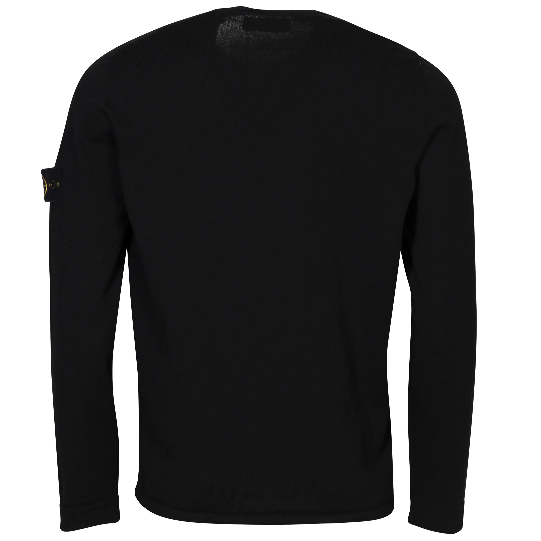 STONE ISLAND Cotton Knit Pullover in Black 3XL