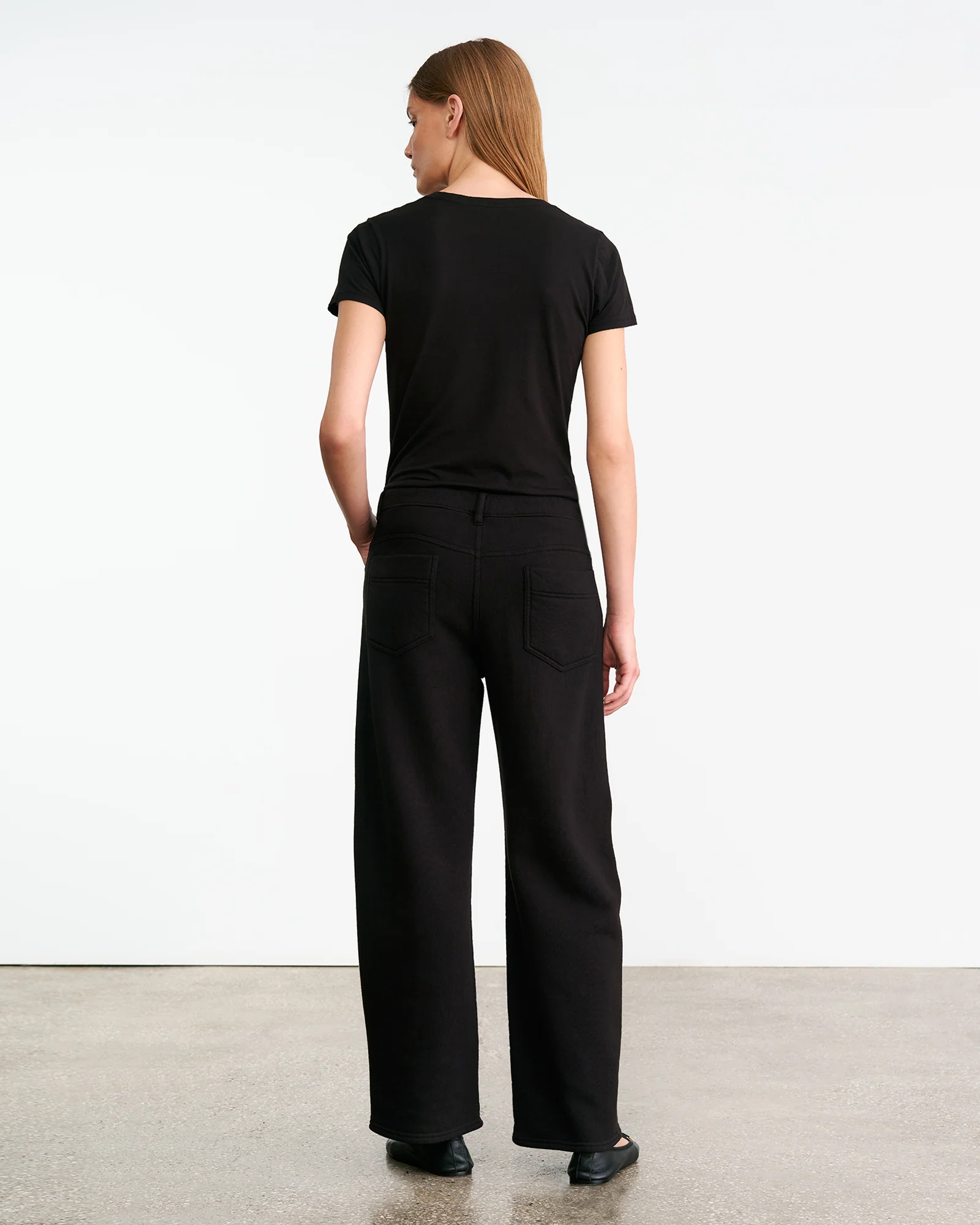 NILI LOTAN Tribeca Sweatpant in Black