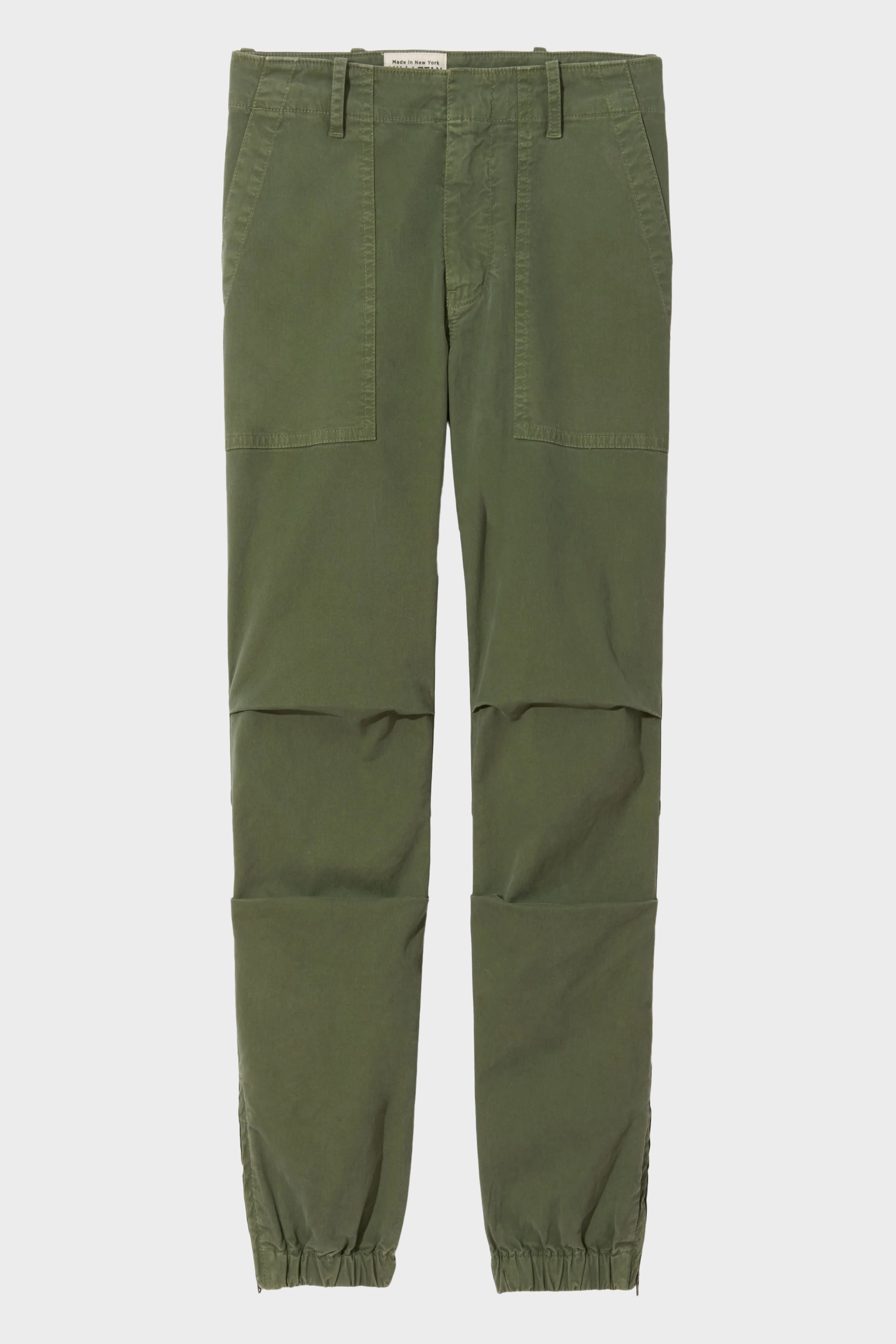 NILI LOTAN Cropped Military Pant in Camo 8/XL