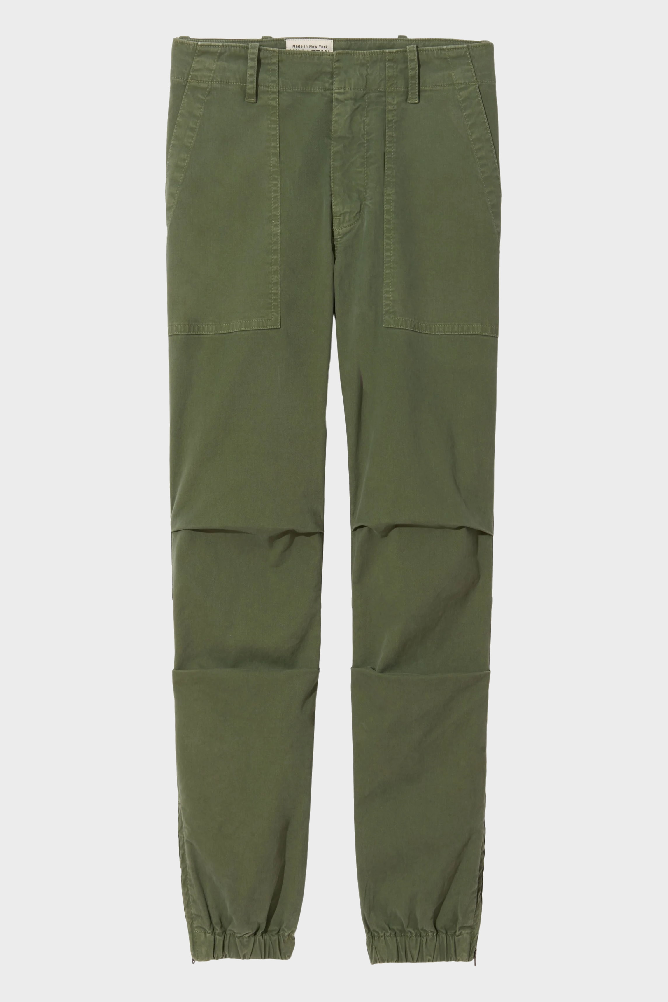 NILI LOTAN Cropped Military Pant in Camo