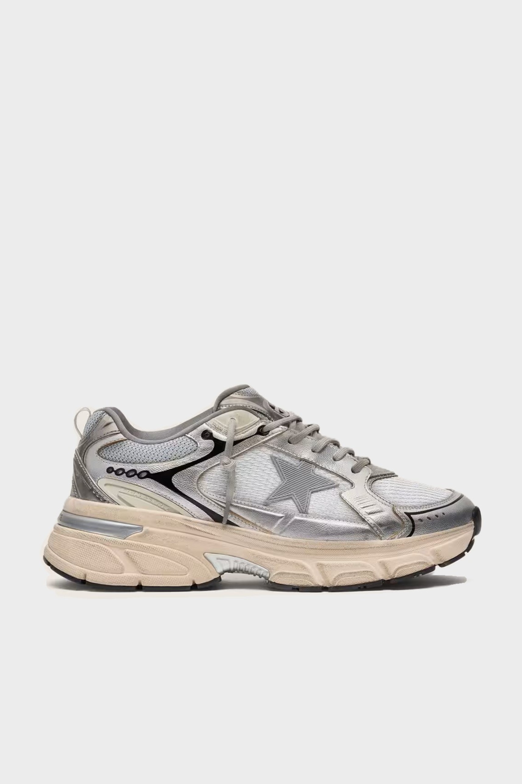 GOLDEN GOOSE Lightstar in Silver