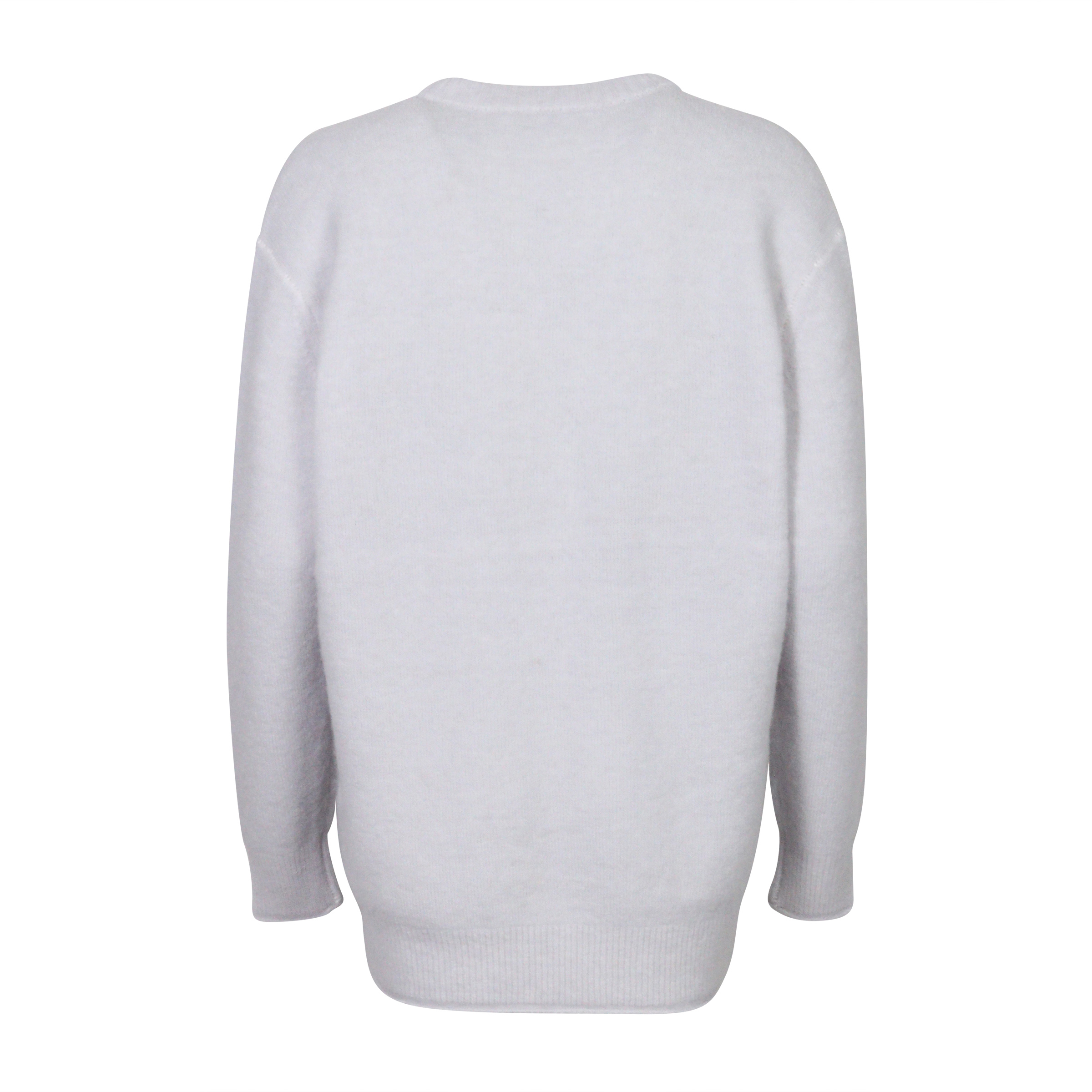 Acne Studios Knit Karlita Fluffy Alpaca Ice Blue