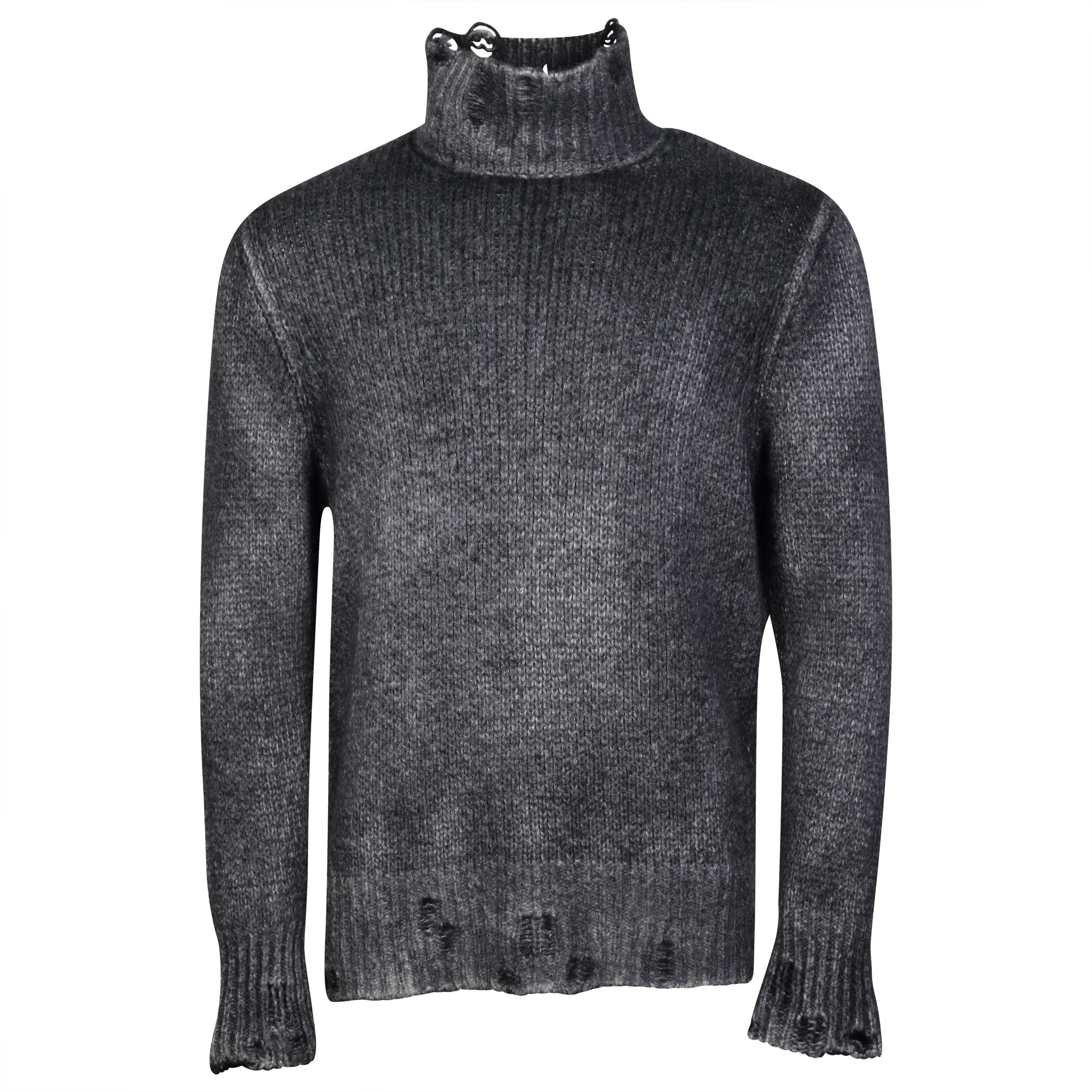 Avant Toi Turtle Knit Sweater Vintage Black