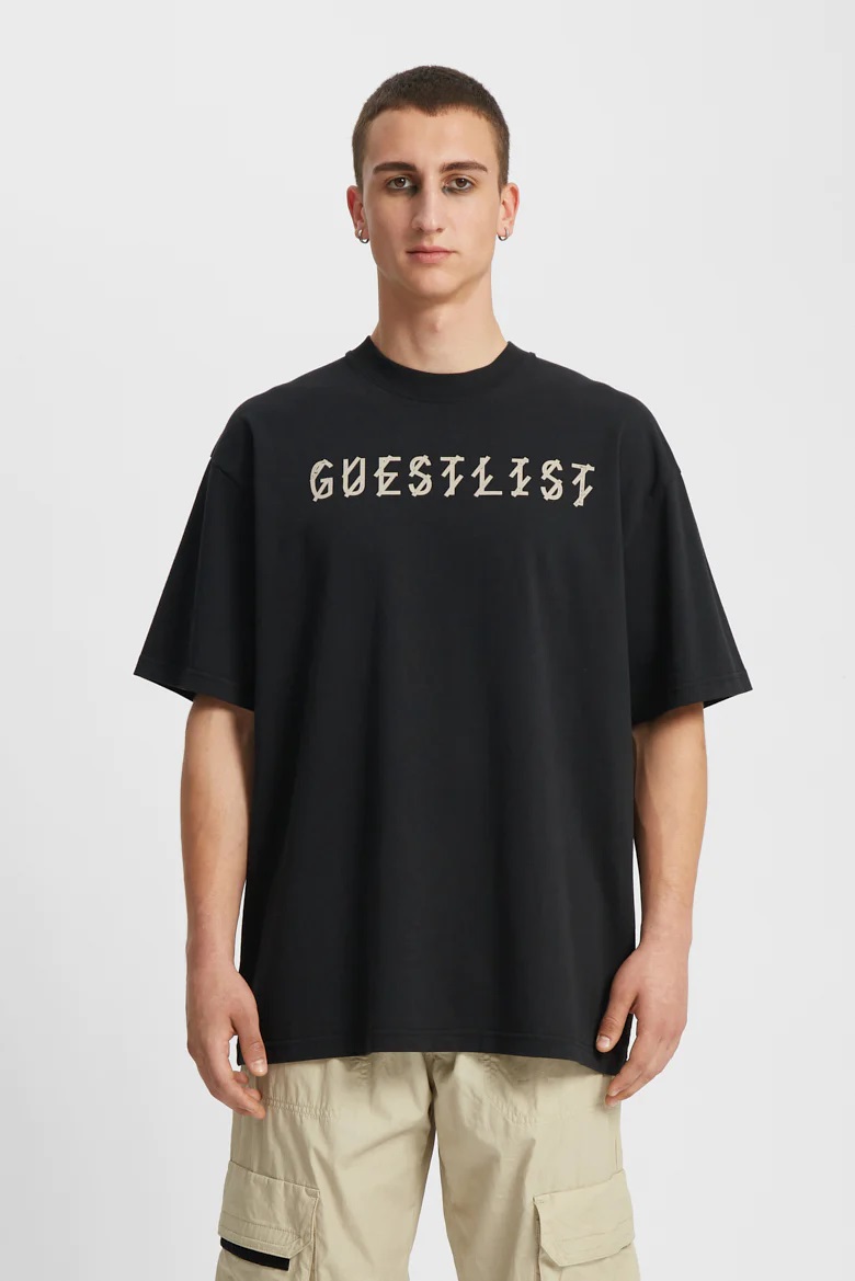 44 LABEL GROUP Guest List T-Shirt in Black