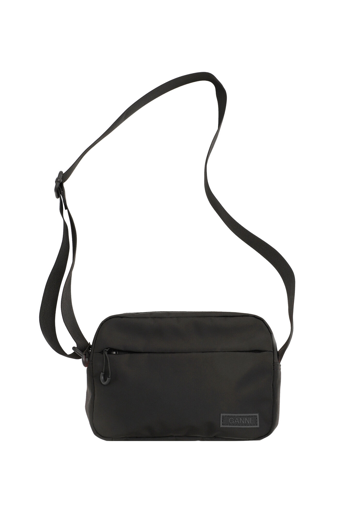 GANNI Recycled Tech Festival Bag in Black