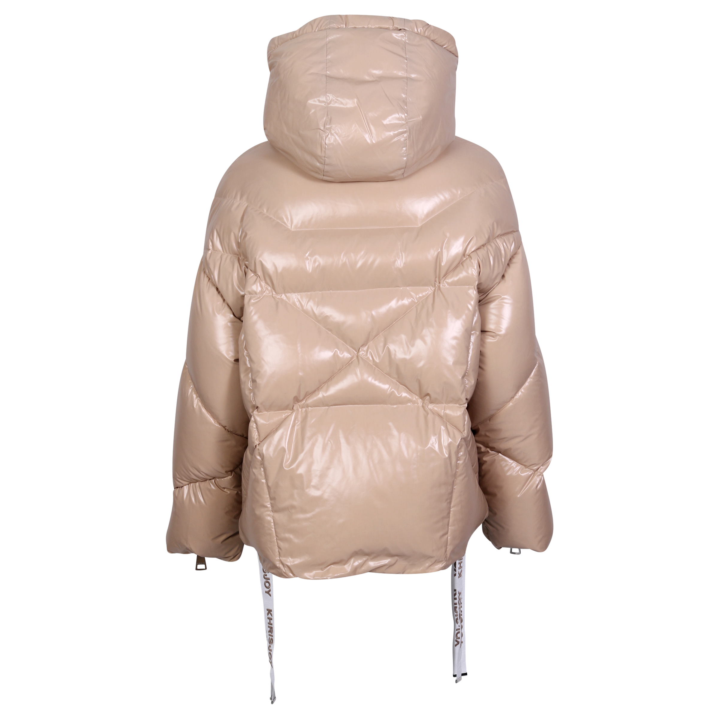 Khrisjoy Iconic Puffer Jacket Shiny Champagne