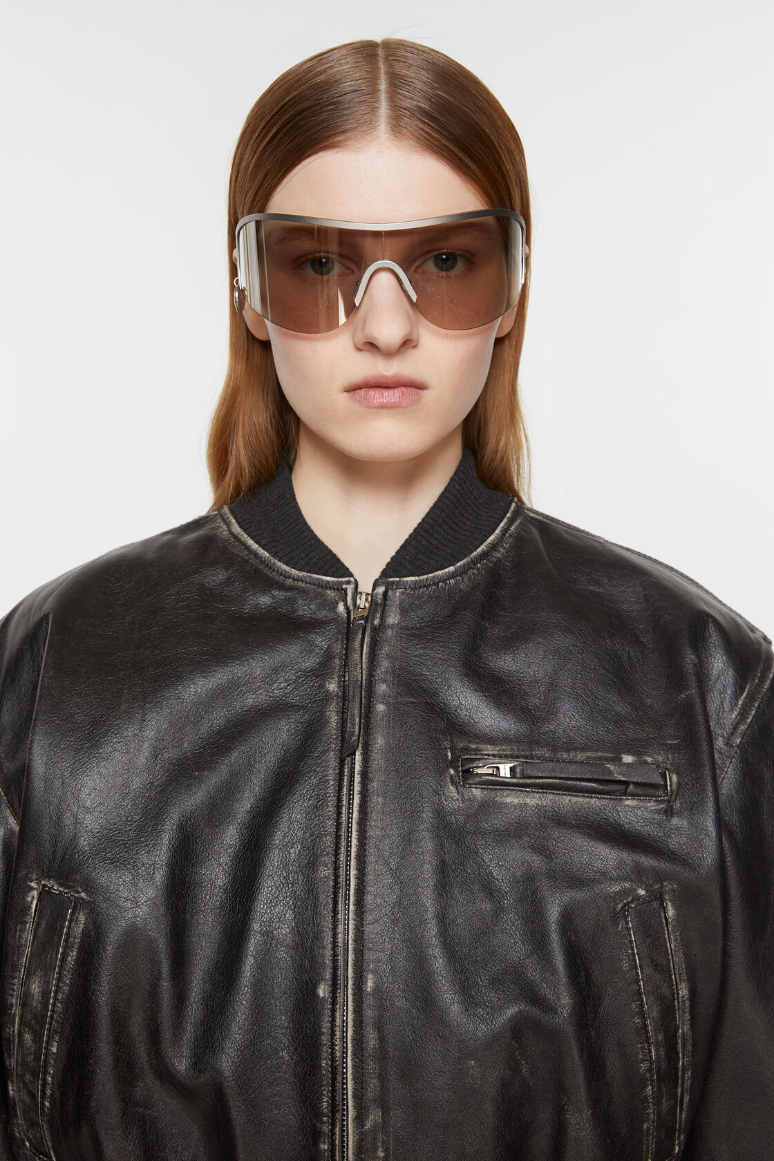 ACNE STUDIOS Leatherjacket in Vintage Black 36