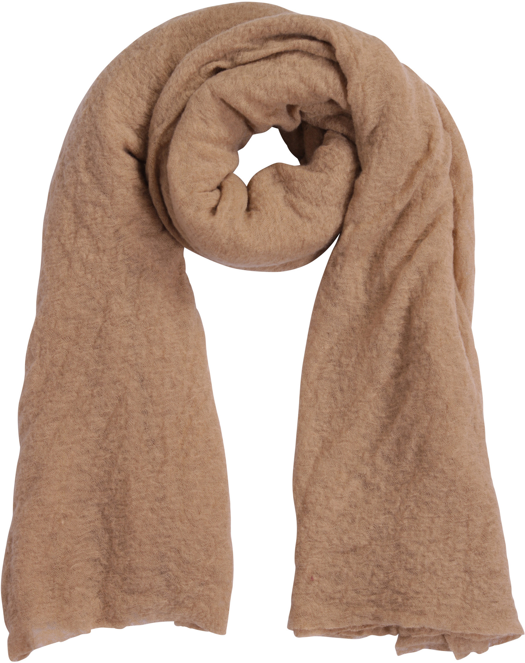 PIN1876 Cashmere Scarf Camel Melange