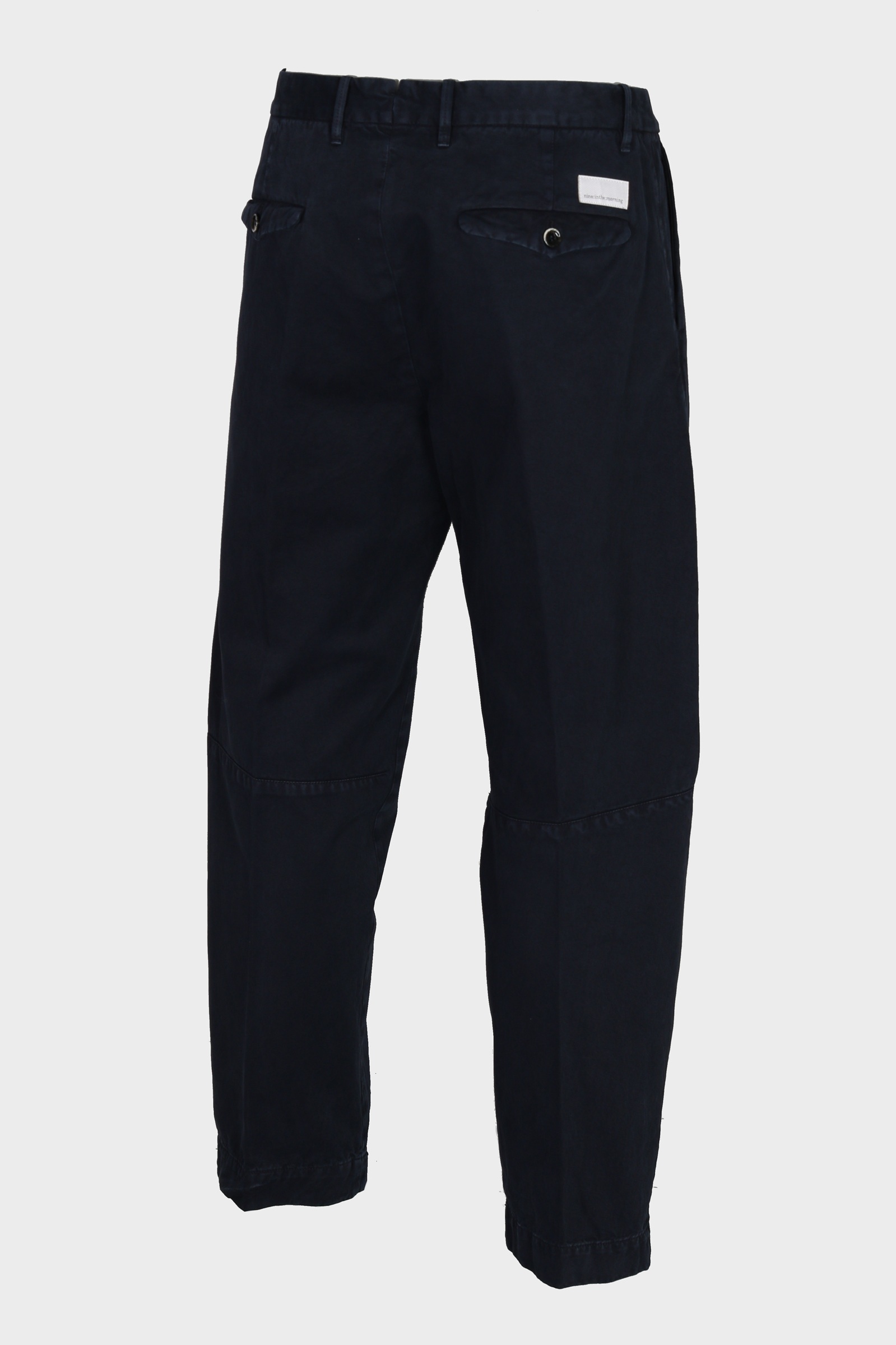 NINE:INTHE:MORNING Giulio Barrel Fit Pant in Washed Navy