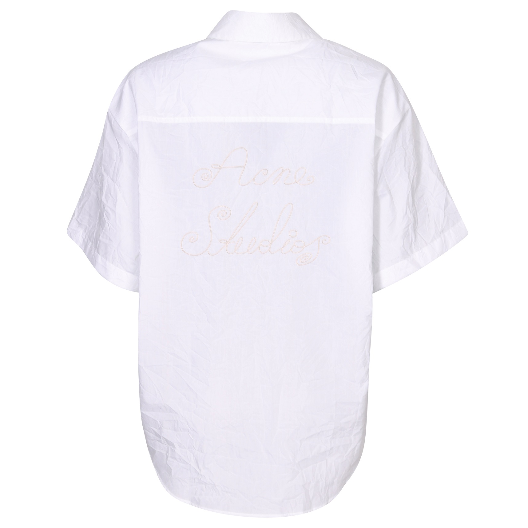 ACNE STUDIOS White Shirt Back Stitched 34