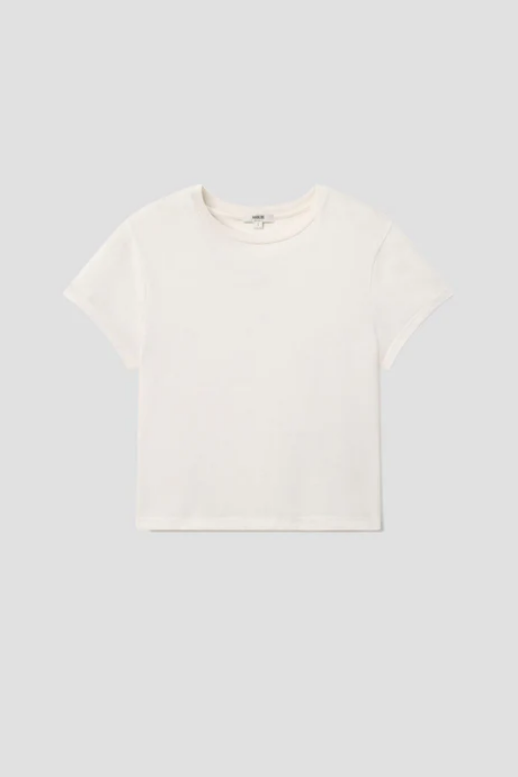AGOLDE Adine Tee in White