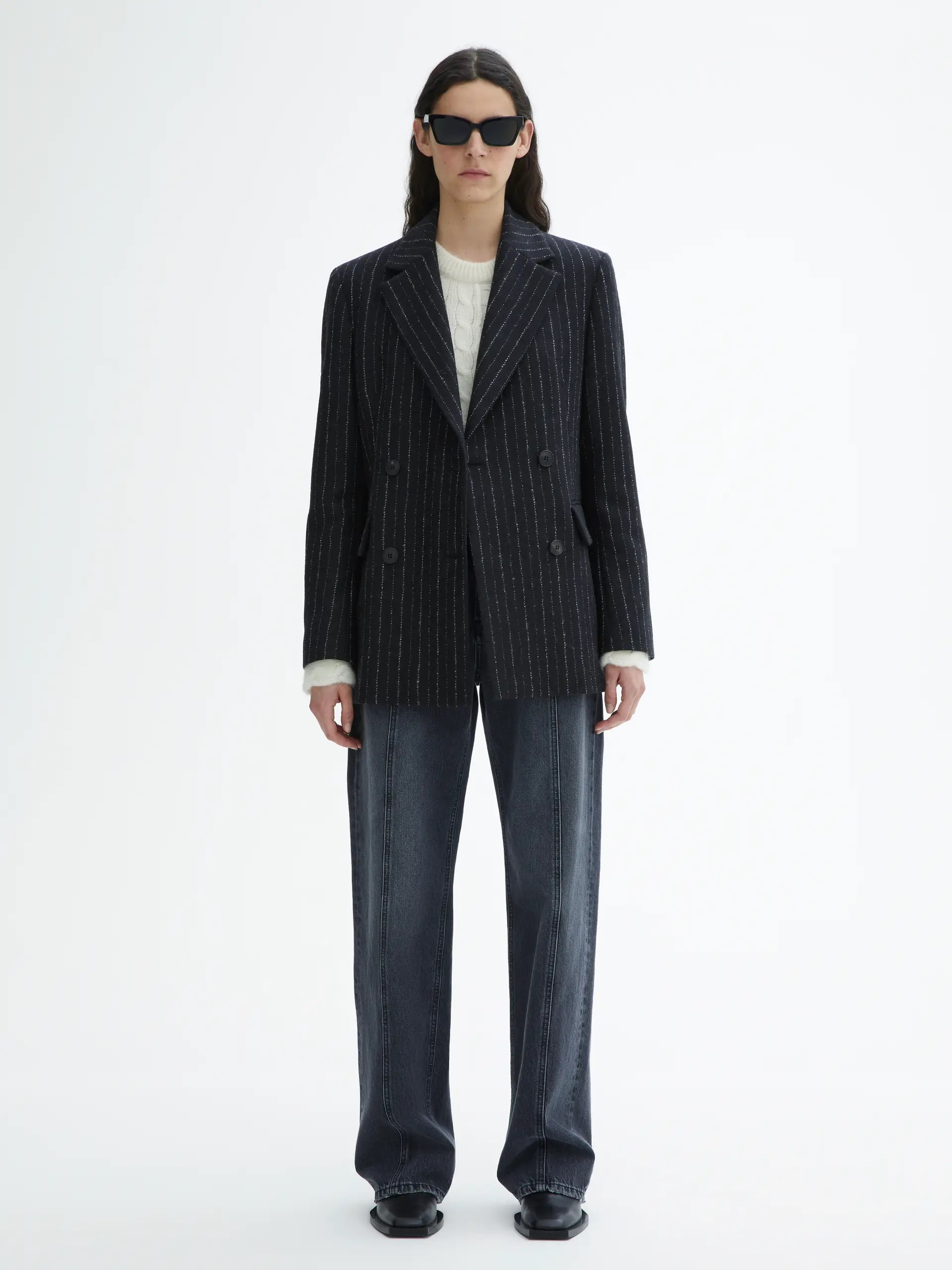 DAGMAR Pinstripe Blazer 34