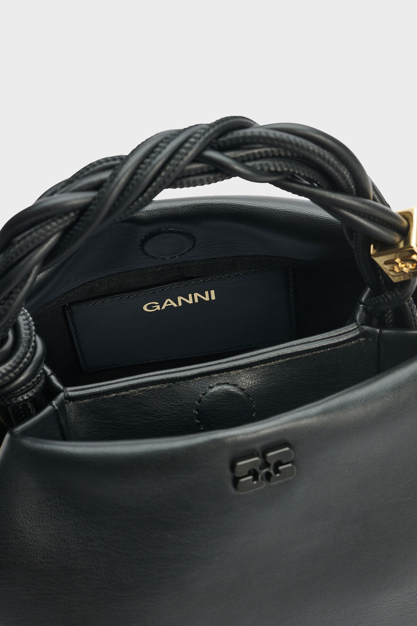 GANNI Small  Bou Bag in Black