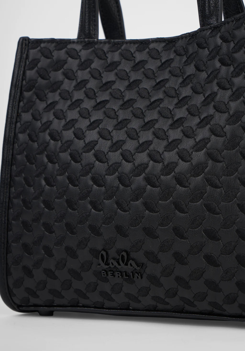 LALA BERLIN Small Shopper Margo in Heritage Black