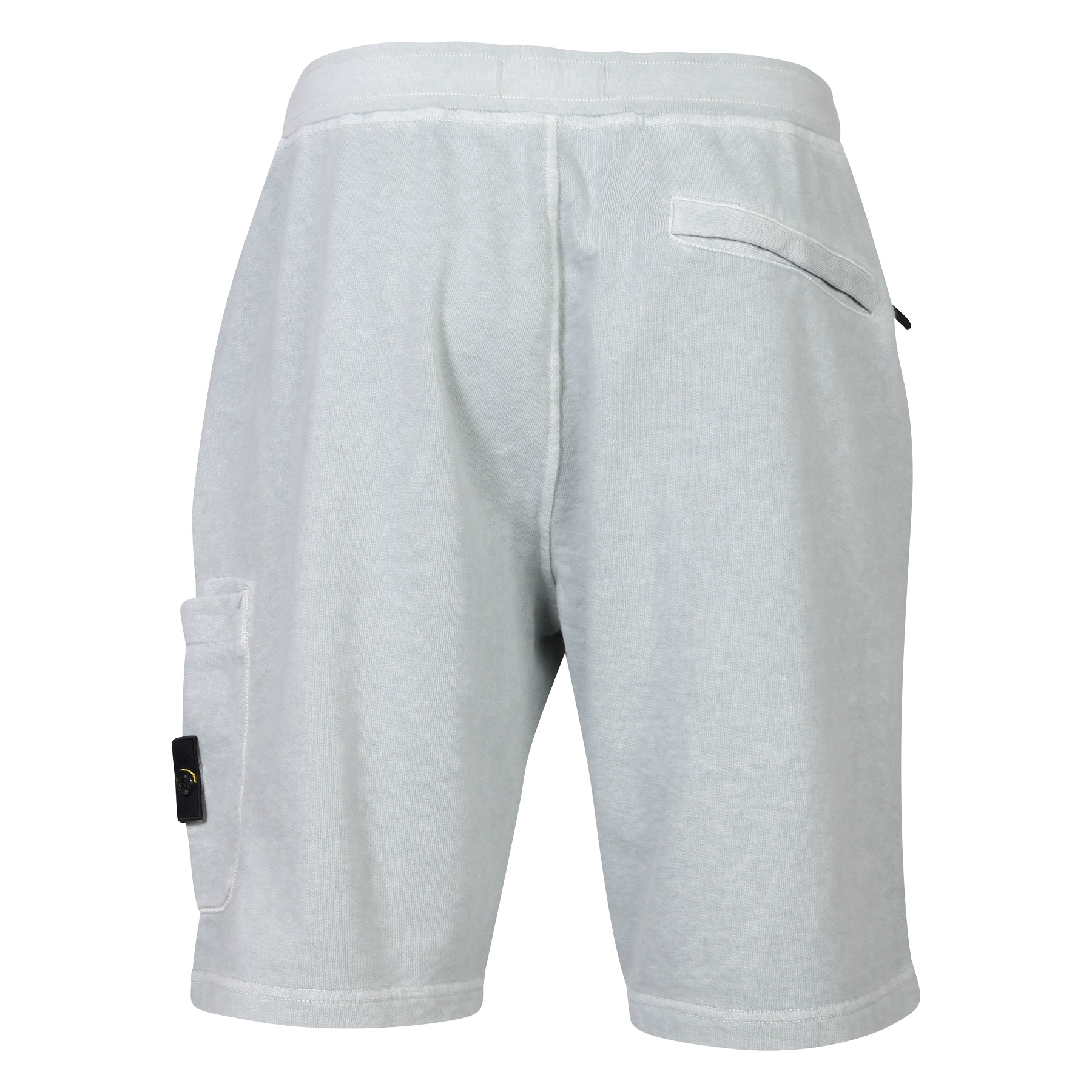 STONE ISLAND Light Sweat Short in Washed Sky Blue L