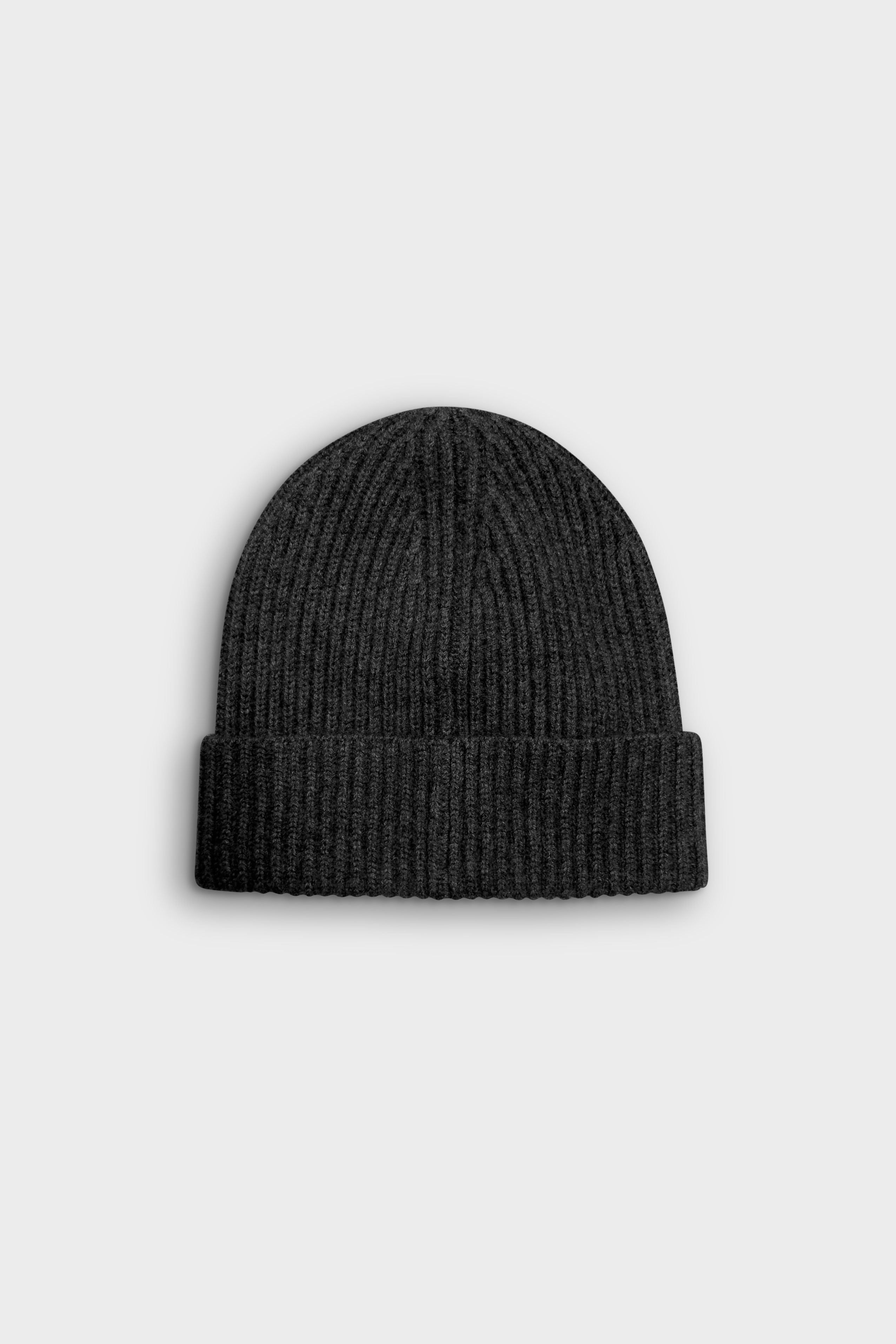 FLONA Cashmere Beanie in Grey
