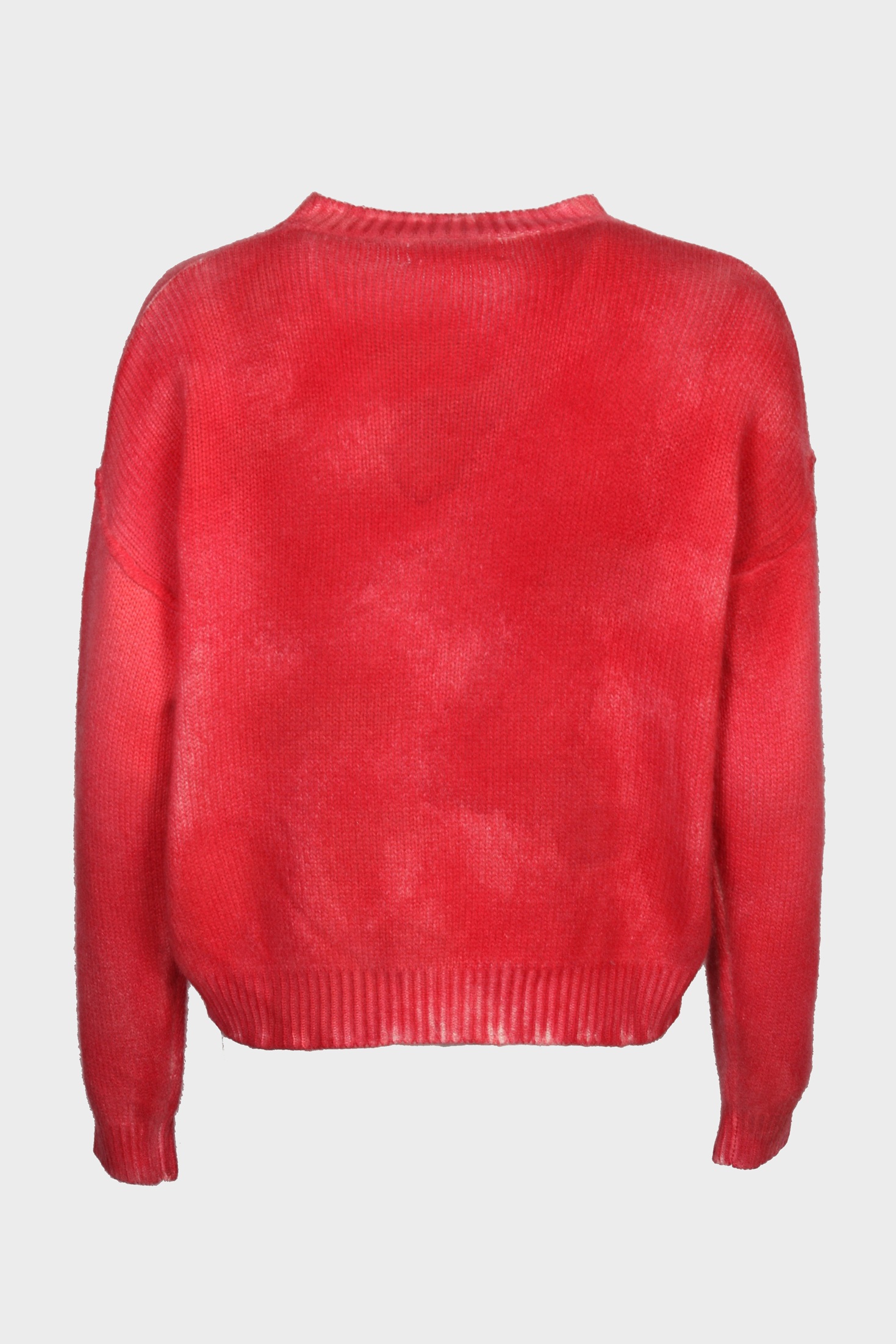 WARM ME Live Spray Cashmere Sweater in Red