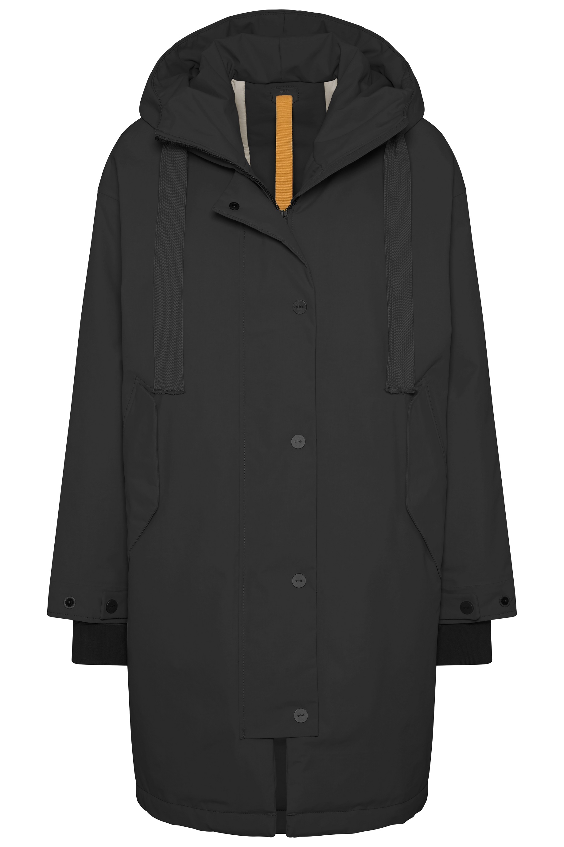 g-lab Meta Eco Tech Padded Coat in Black