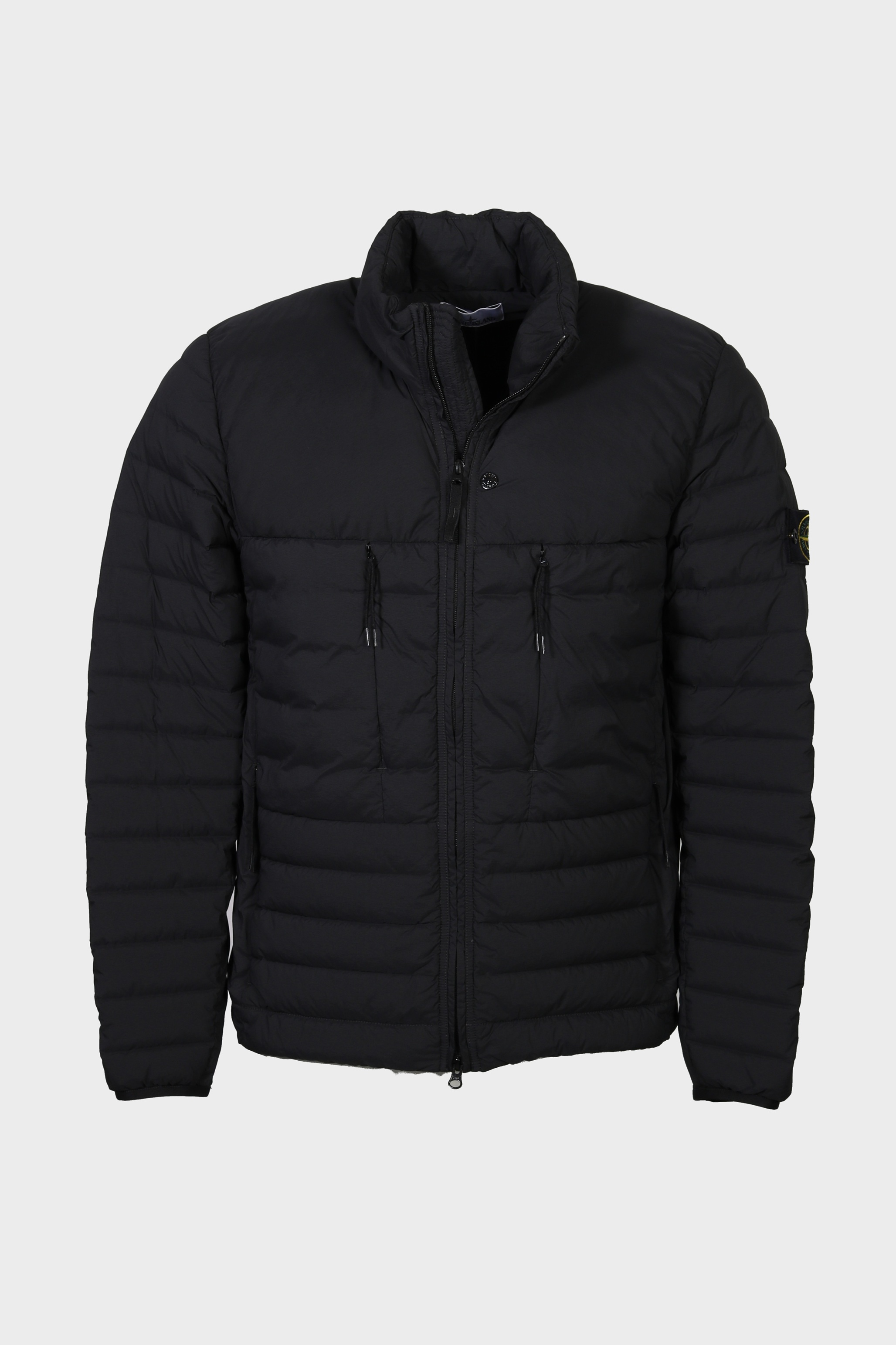 STONE ISLAND Light Down Jacket in Black
