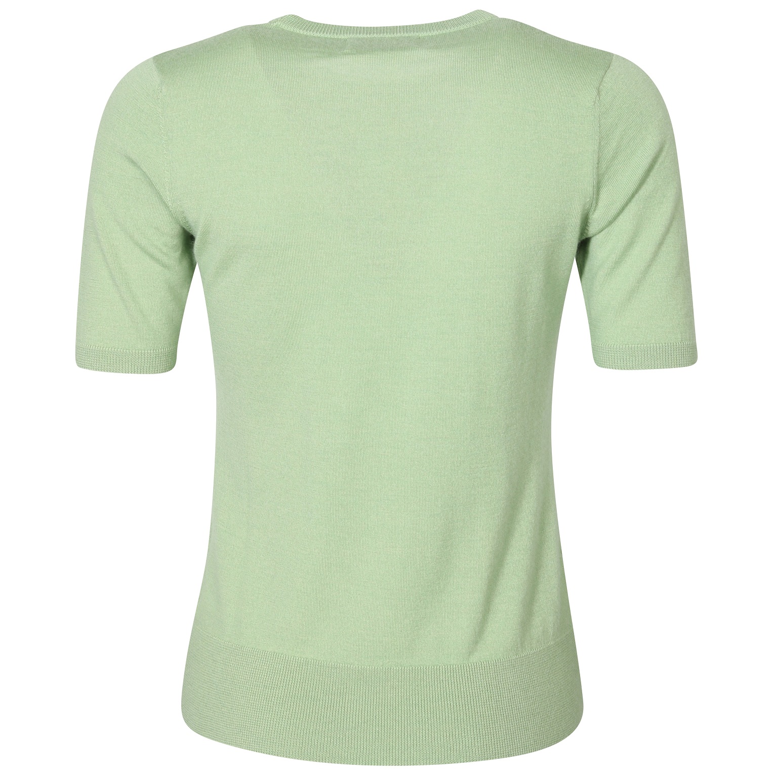 FLONA Cashmere T-Shirt in Light Green XS