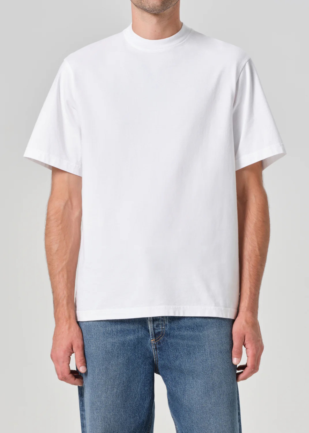 AGOLDE Asha T-Shirt in White