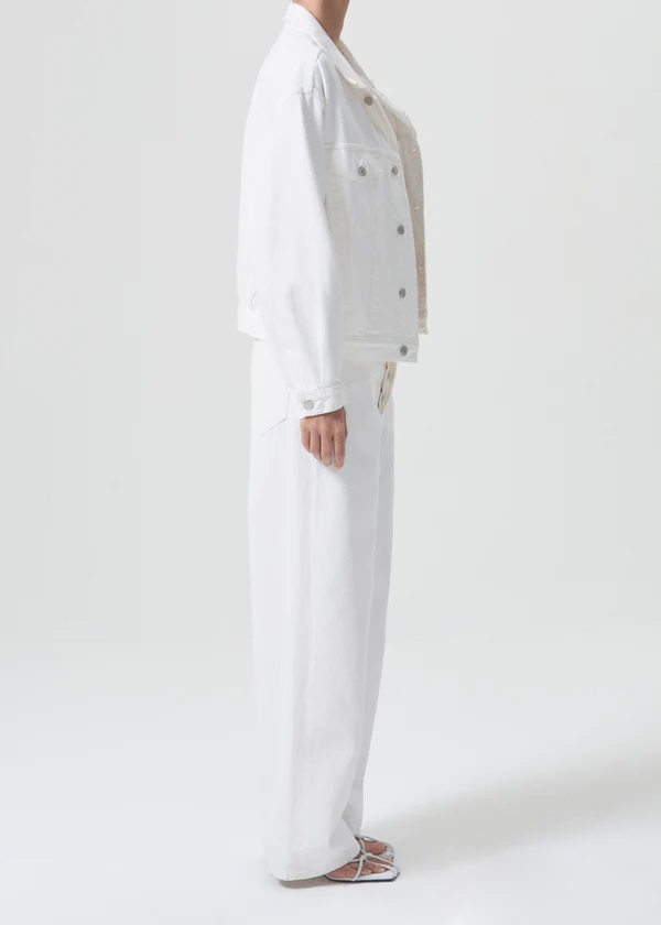 AGOLDE Low Slung Baggy in Milkshake W 25