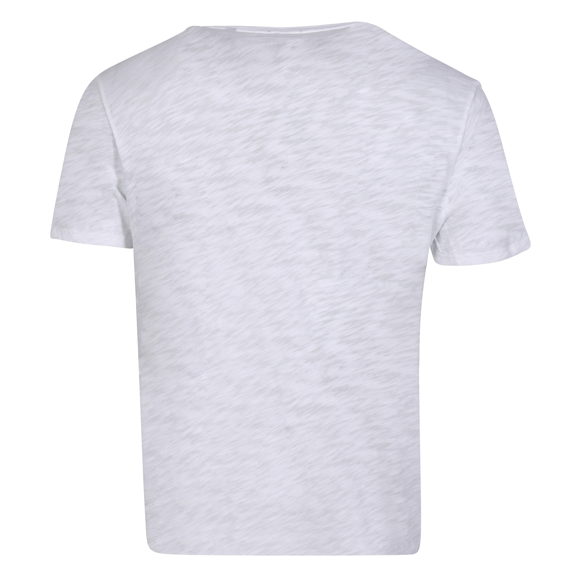 ATM Slub Jersey T-Shirt V-Neck in White