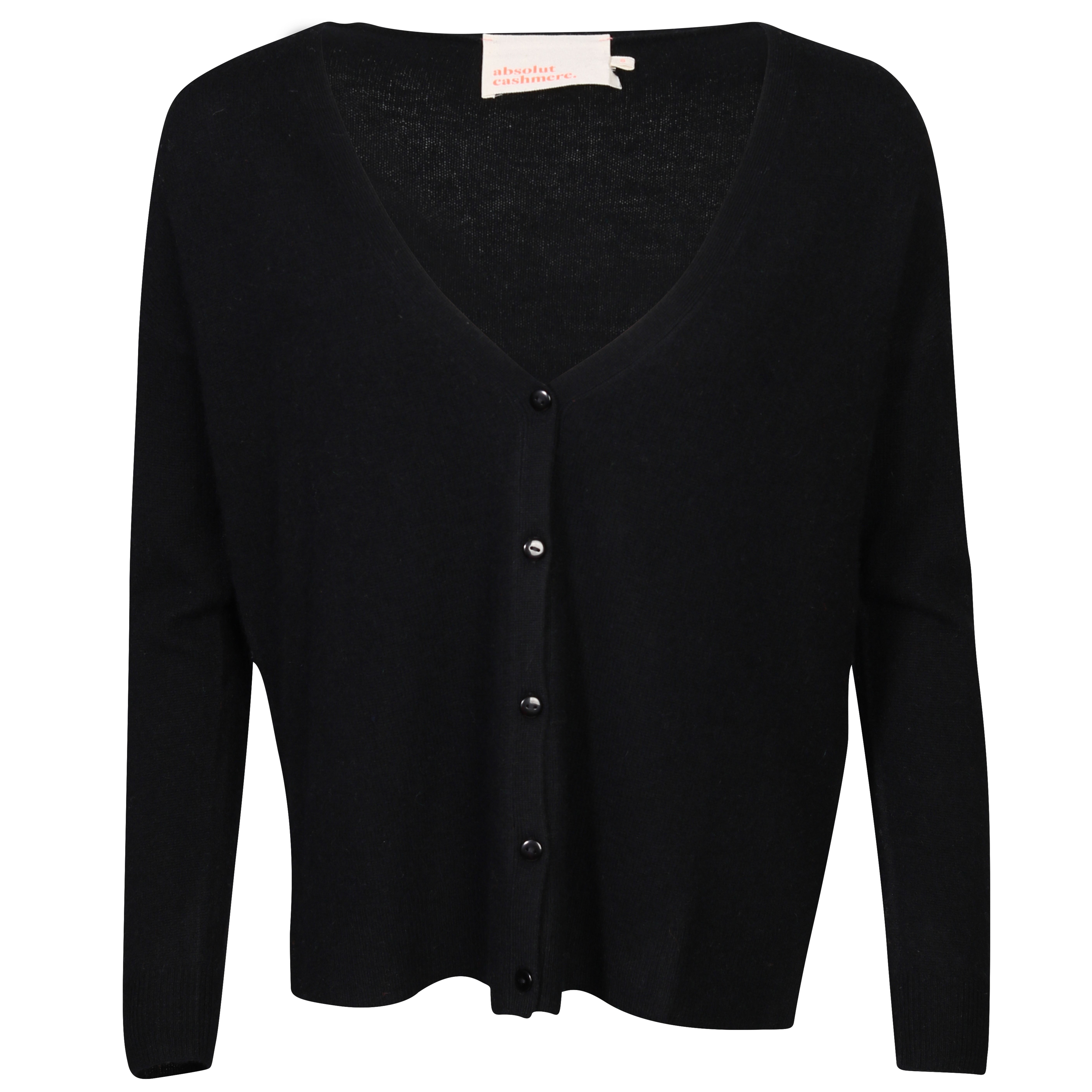 Absolut Cashmere Antigone Cardigan in Noir