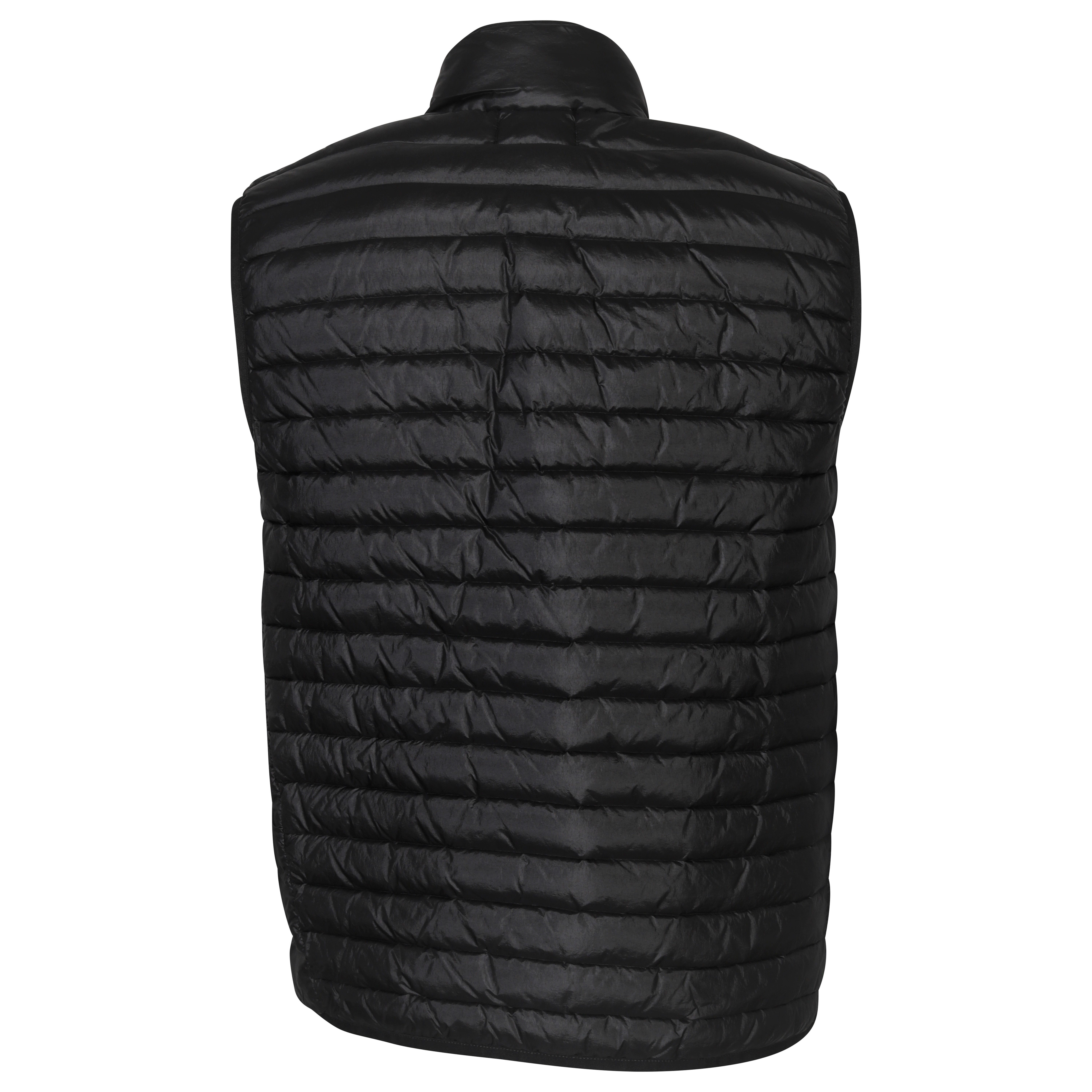 Stone Island Real Down Vest in Black