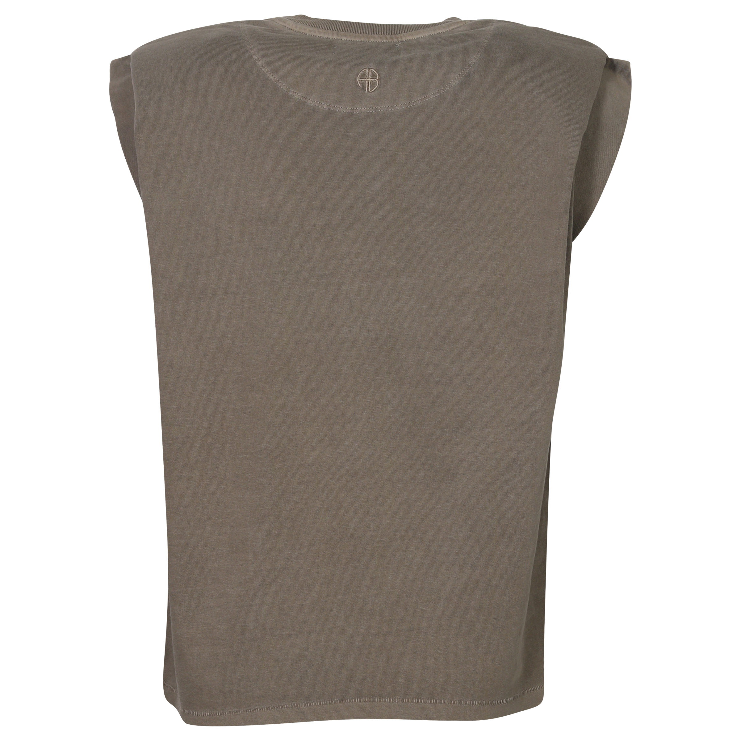 Anine Bing Tank Tanner Big Shoulder Olive L