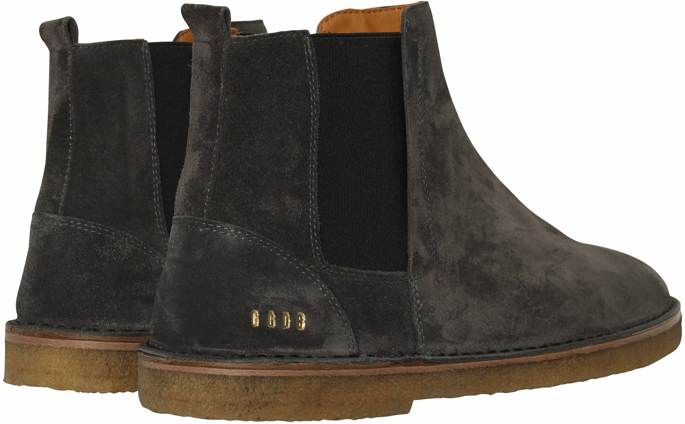 Golden Goose Boots Portman Darkgrey Suede