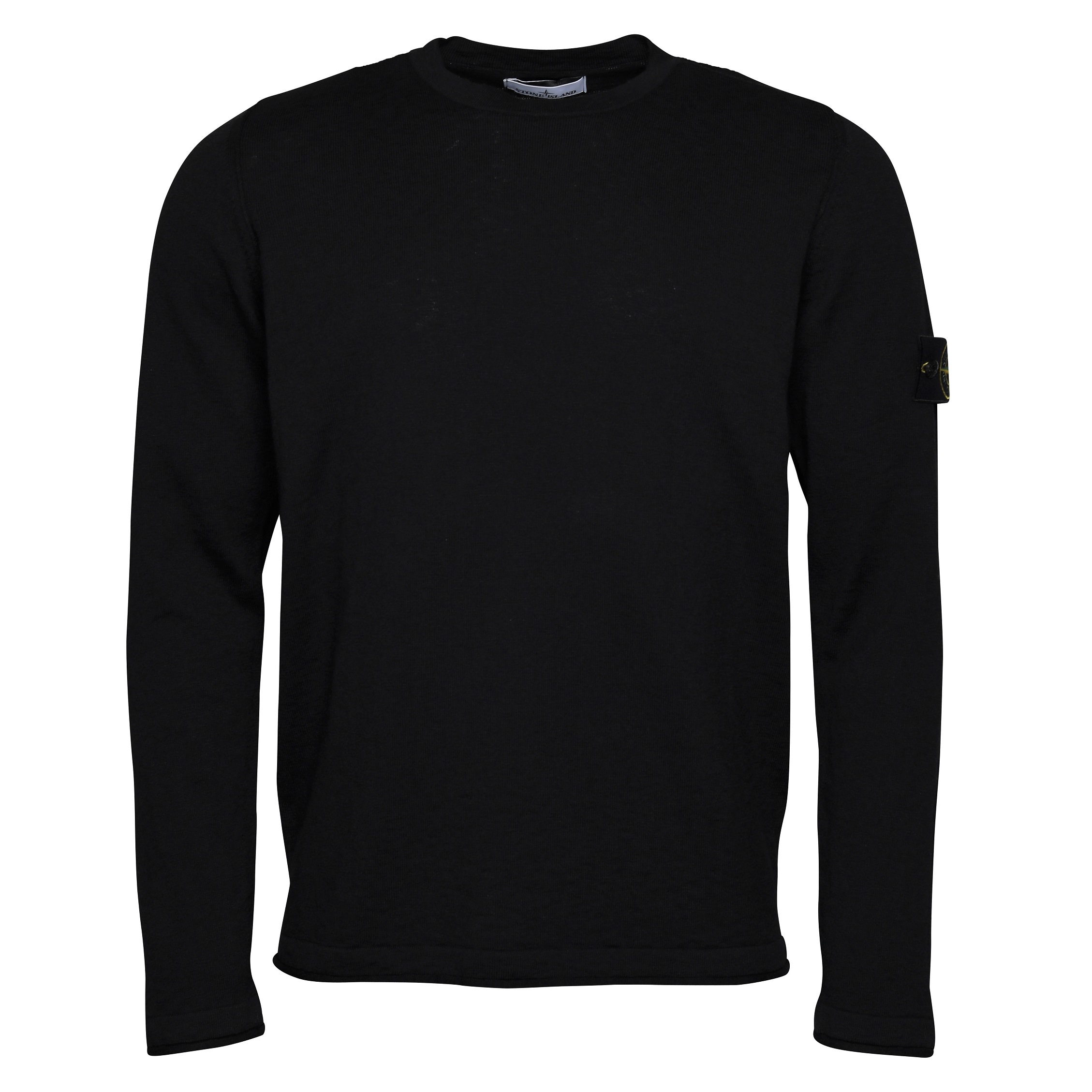 Stone Island Summer Knit Pullover in Black