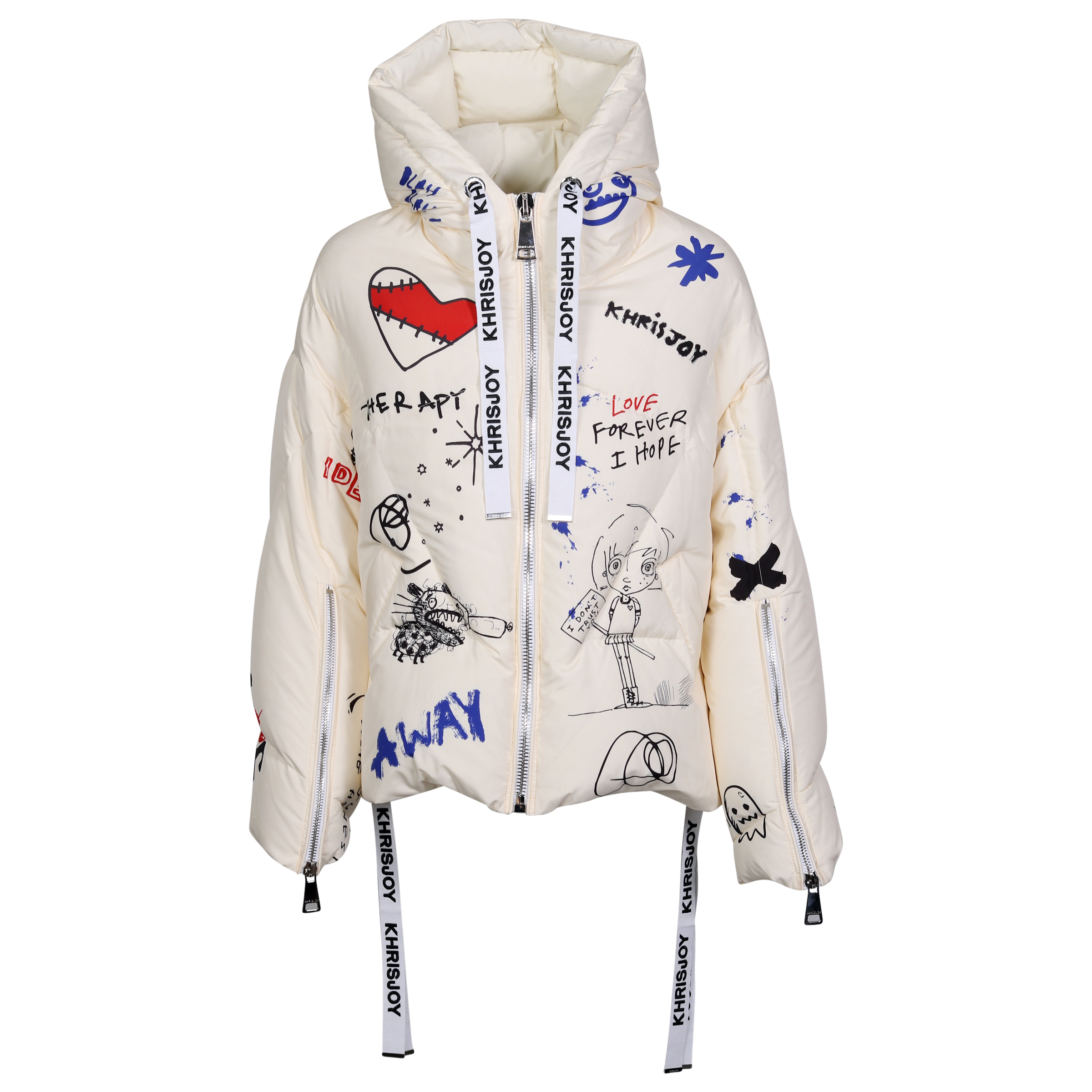 Khrisjoy Puffer Jacket New Graffiti Butter
