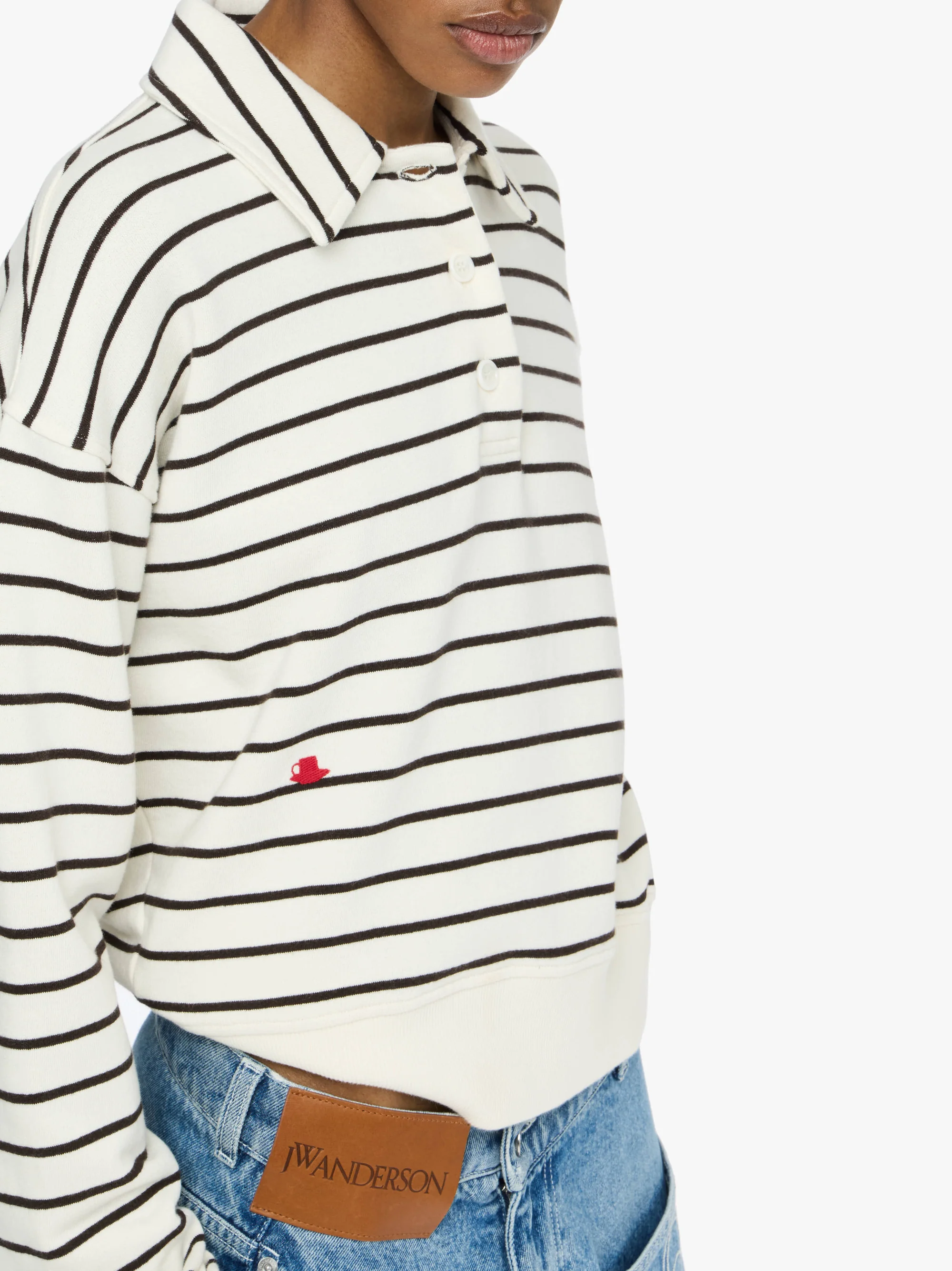 JW ANDERSON Polo Sweatshirt