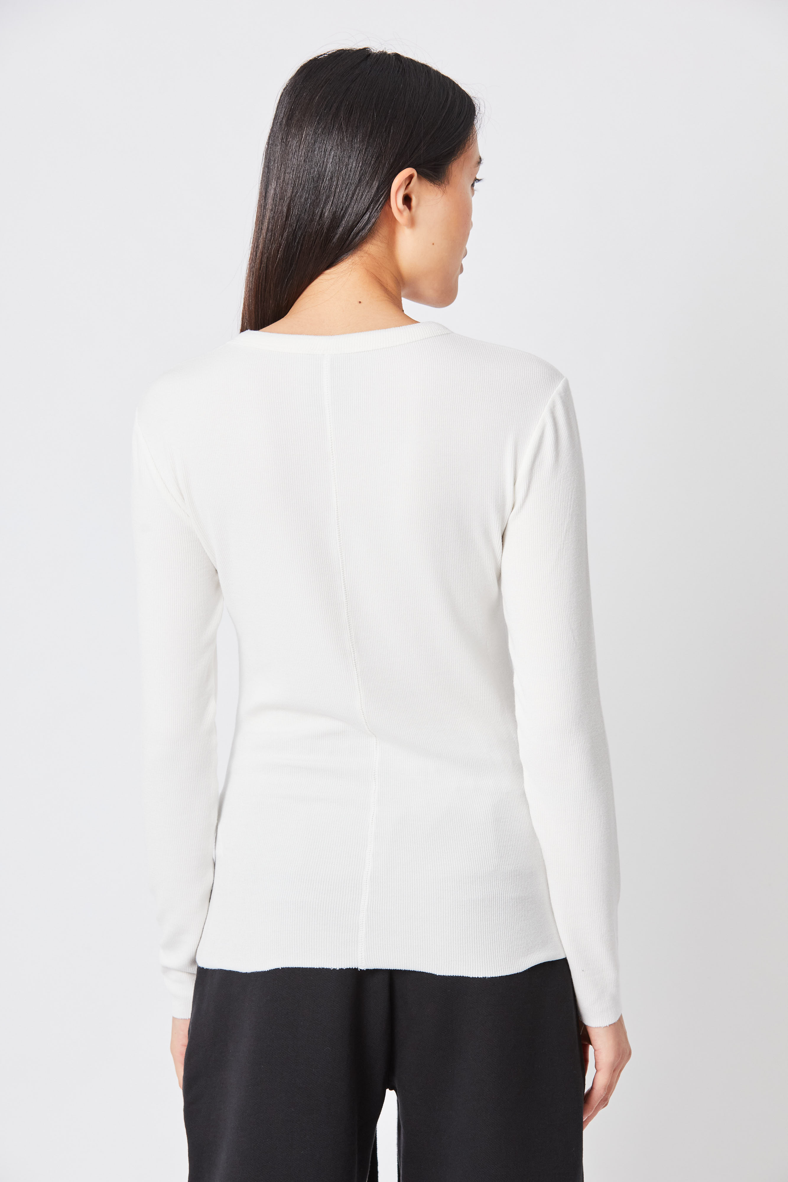 Thom Krom Longsleeve in Off White M