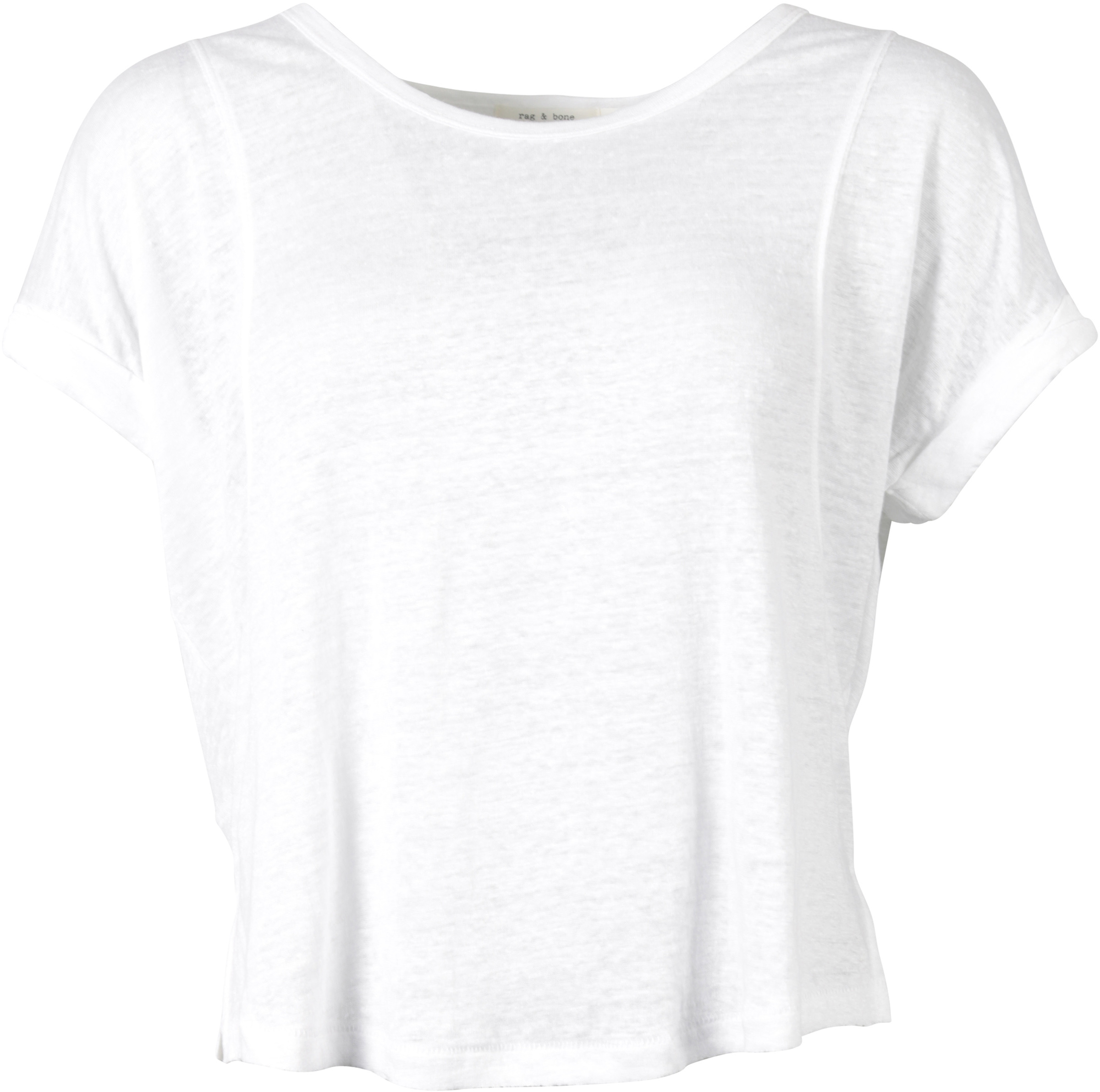 Rag & Bone T-Shirt Rundhals weiss XS