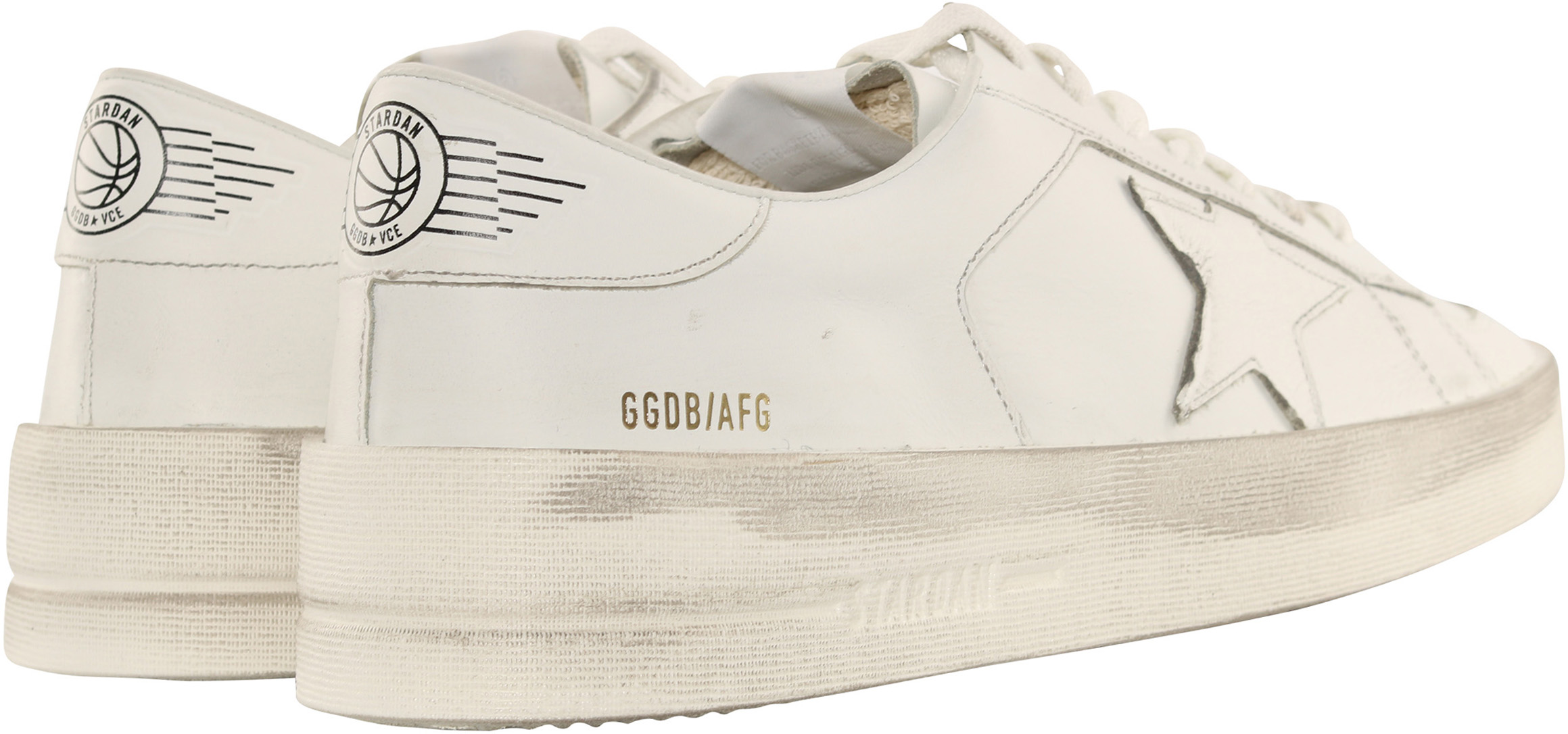 Golden Goose Sneakers Stardan White Leather