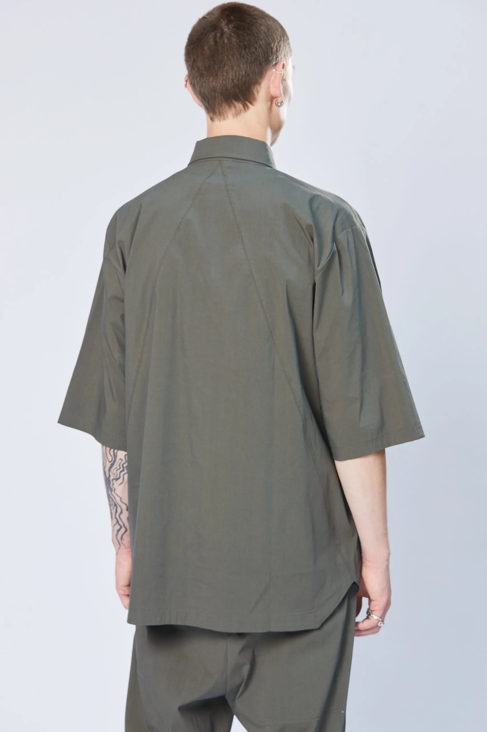 THOM KROM Shirt in Ivy Green L