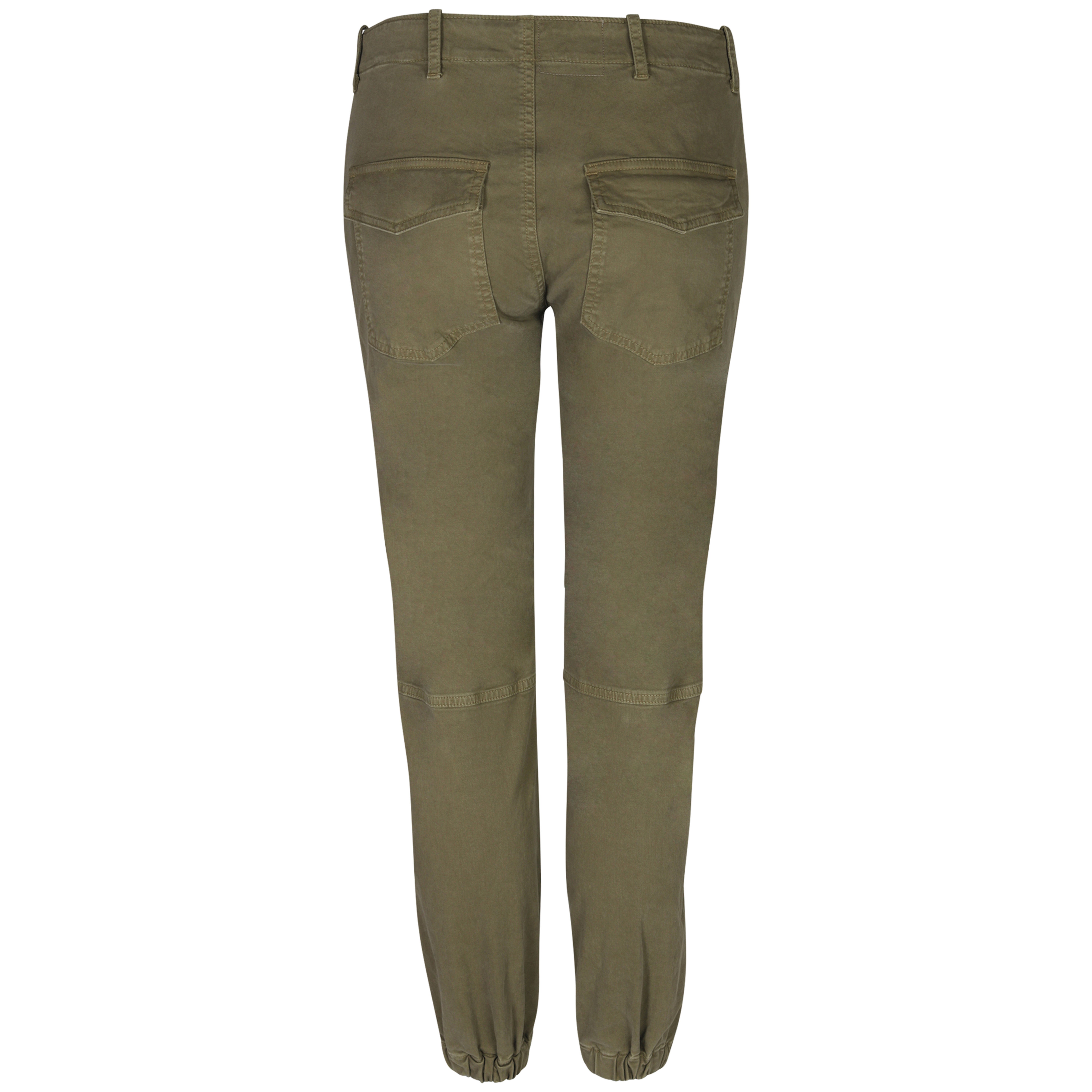 Nili Lotan Cropped Military Pant in Uniform Green 2/S