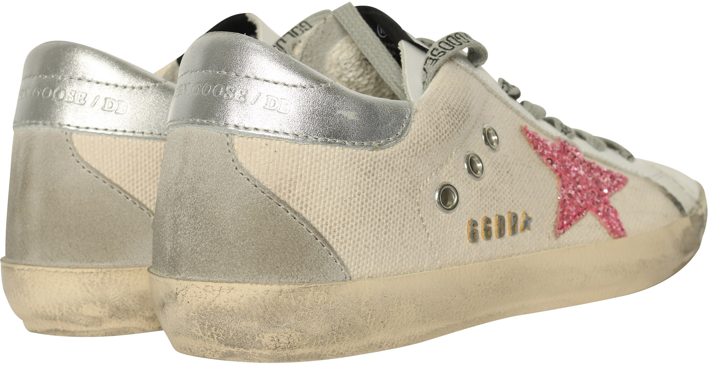 Golden Goose Sneaker Superstar Beige/Pink