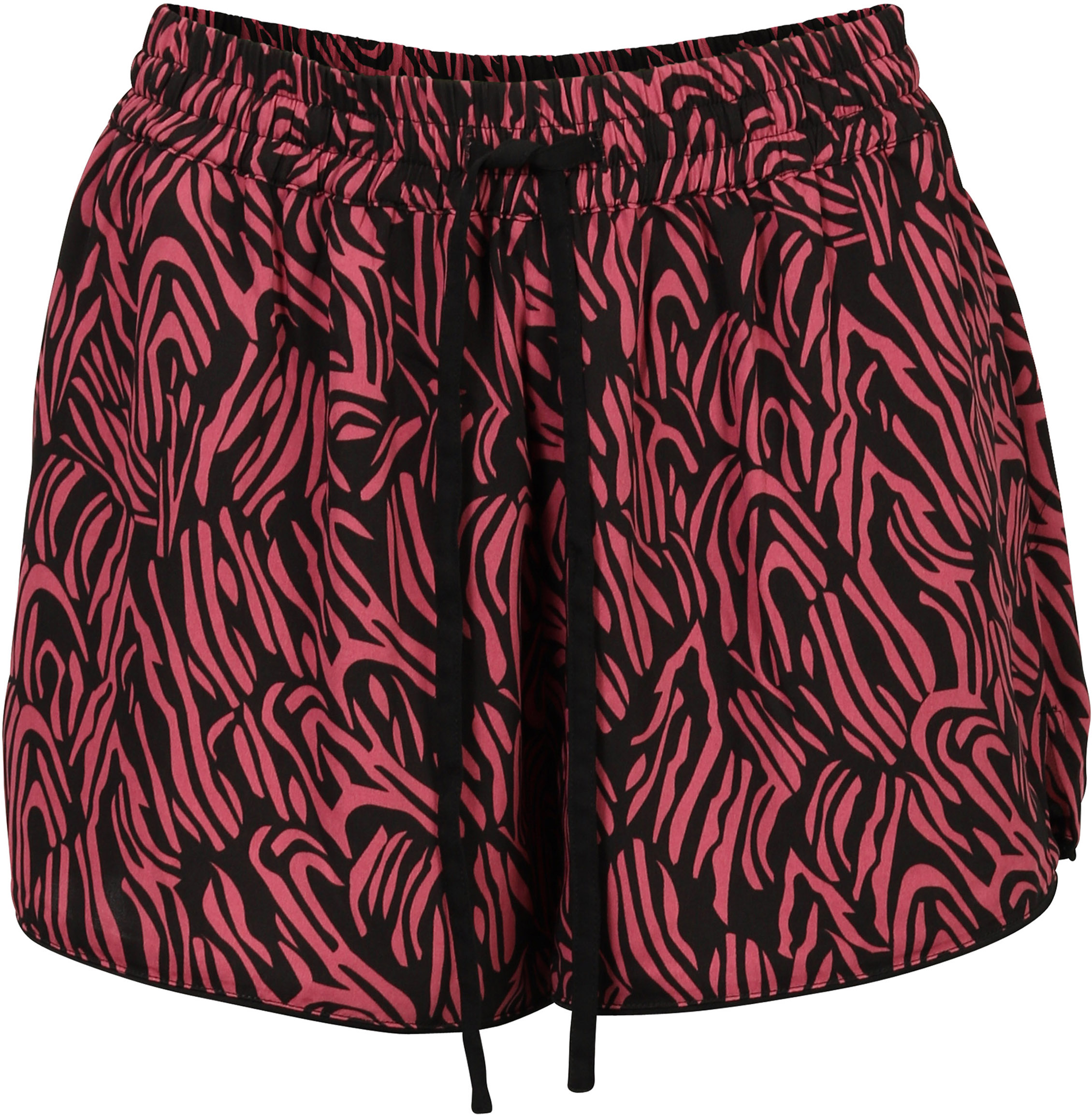 Nikkie Shorts Sandy Black/Blushpink Printed