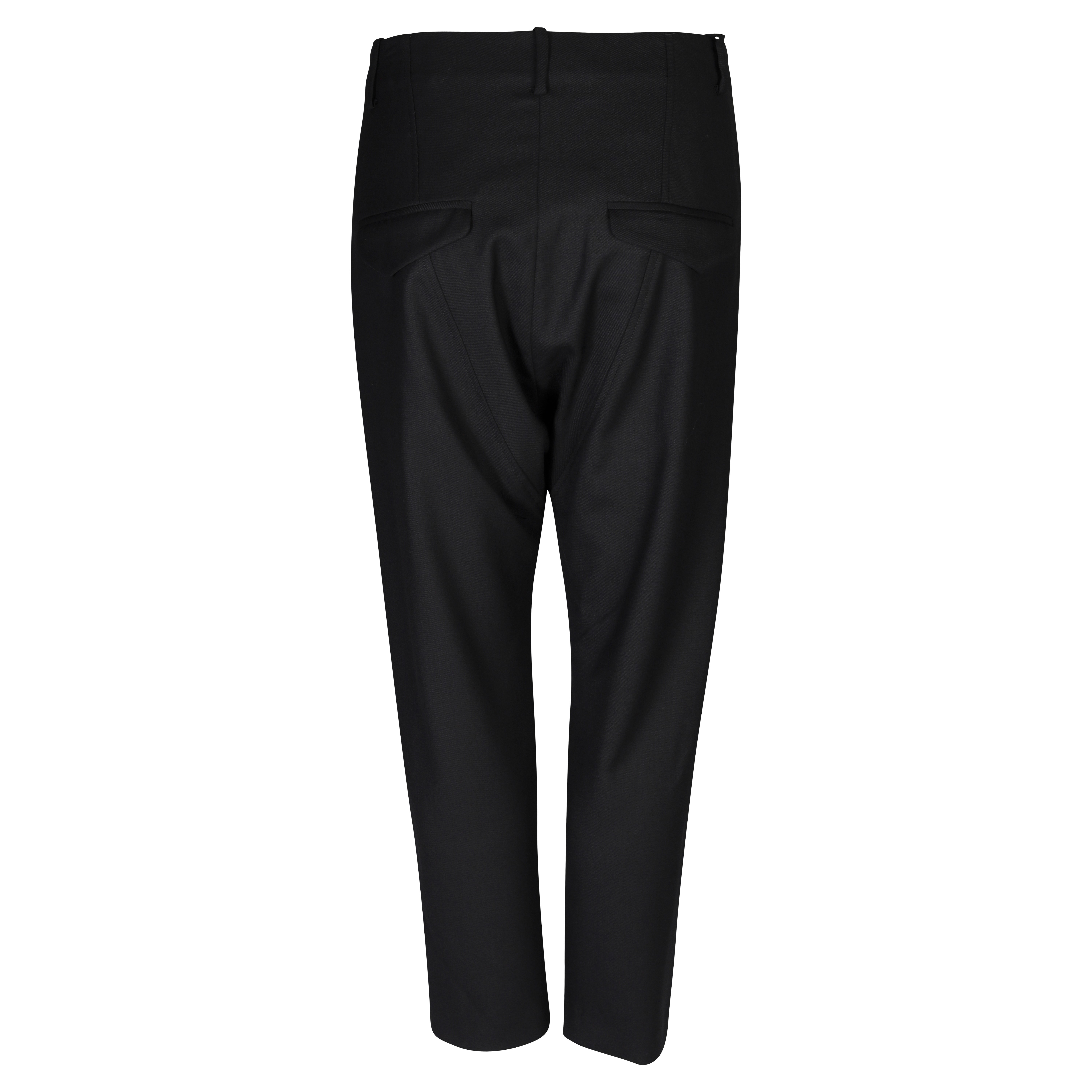 NILI LOTAN Paris Wool Pant in Black