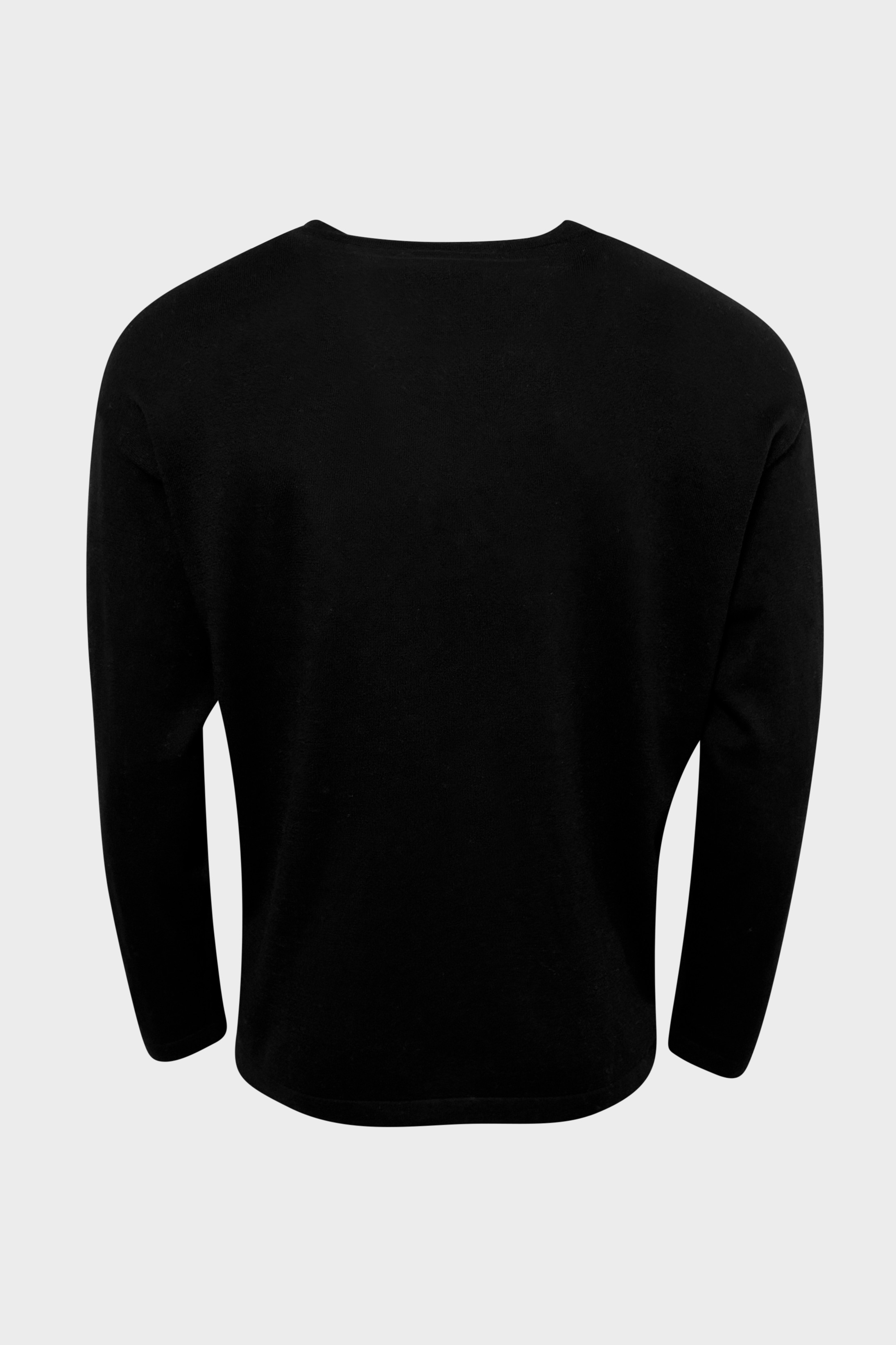 LISA YANG Theodore Cotton/Cashmere Sweater in Black