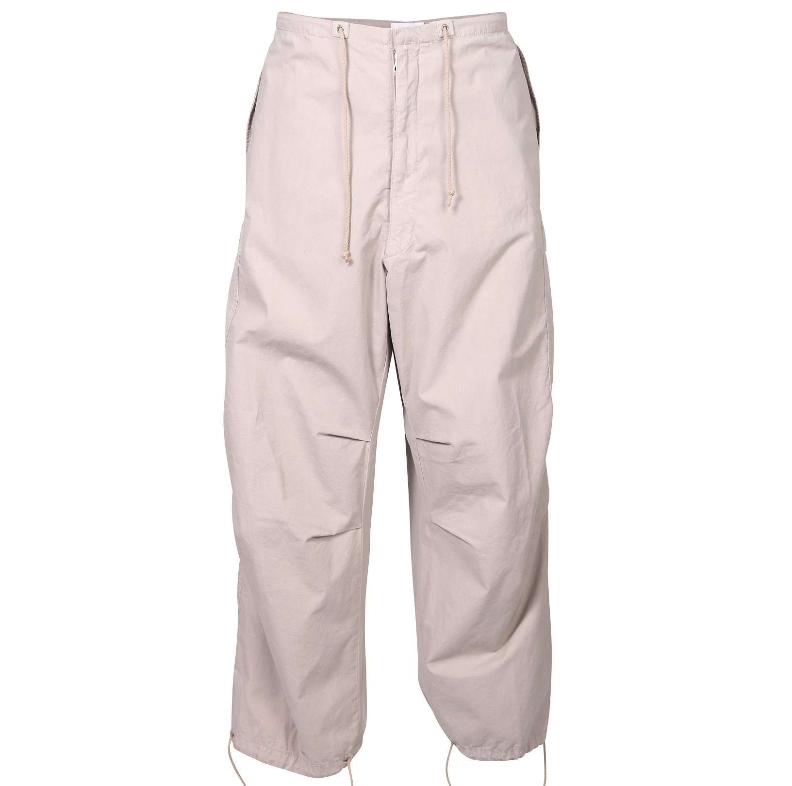 CELLAR DOOR Wide Cotton Cargo Pant in Sand