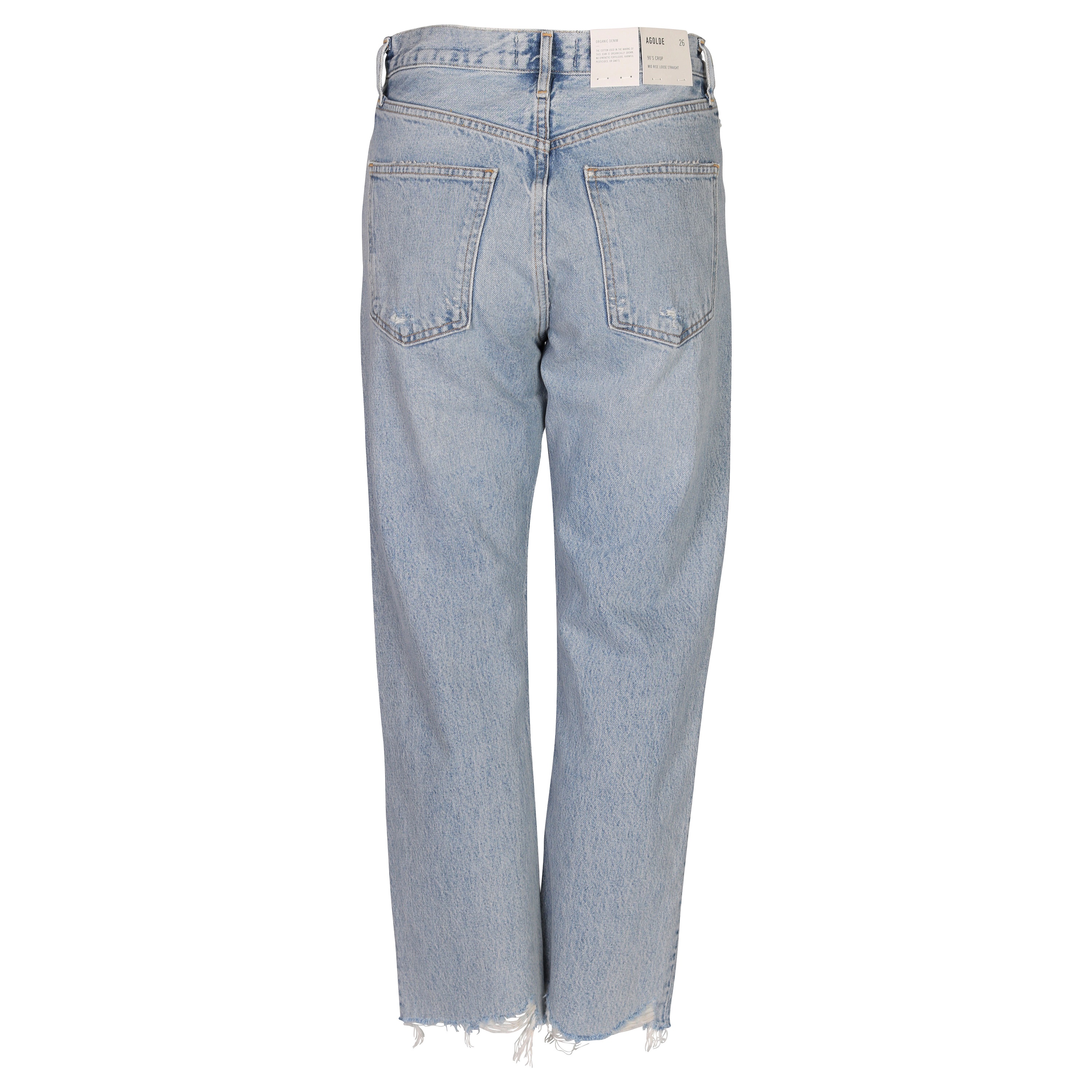 Agolde Jeans 90s Cropped in Nerve Washing W 27