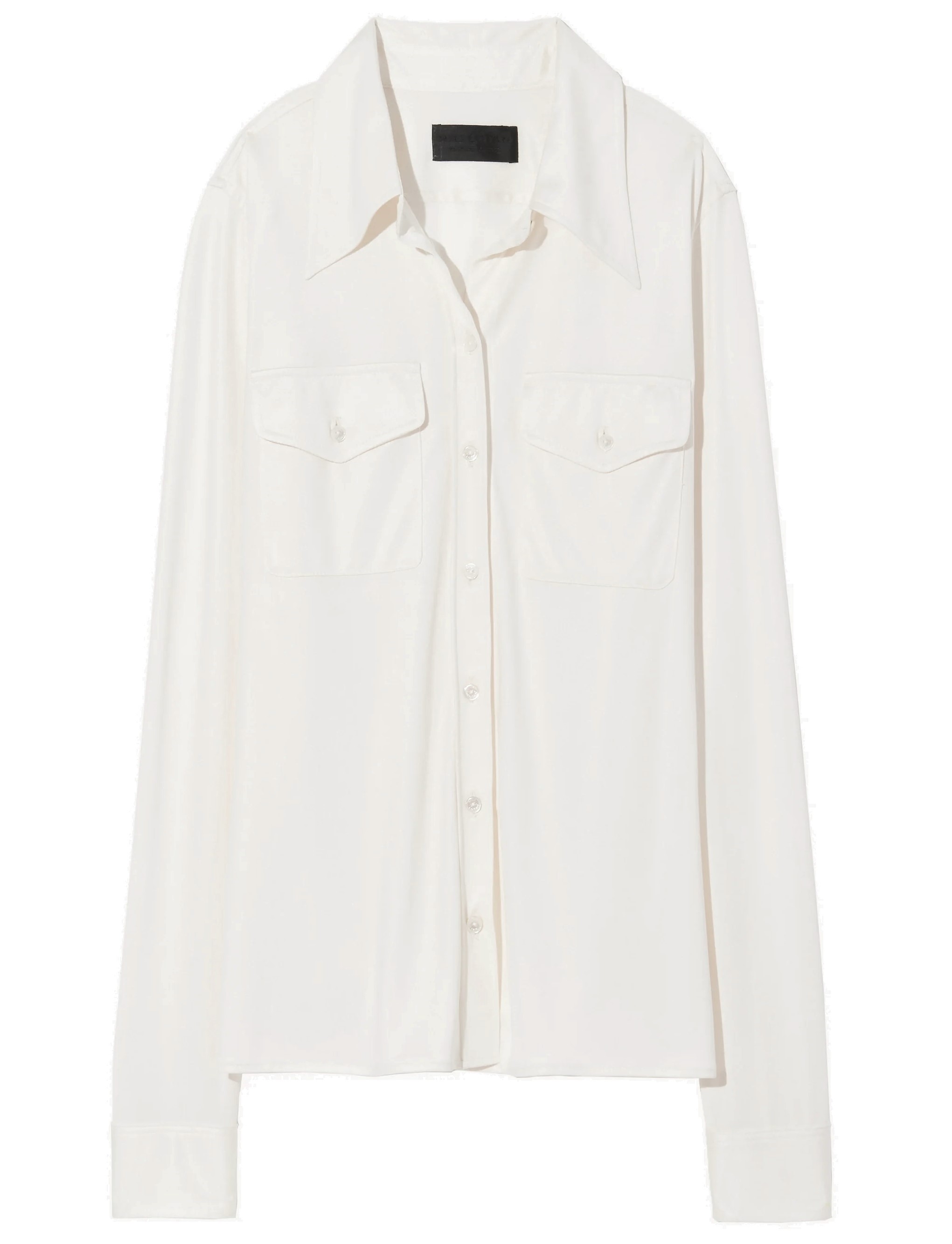 NILI LOTAN Aveline Shirt in Ivory M
