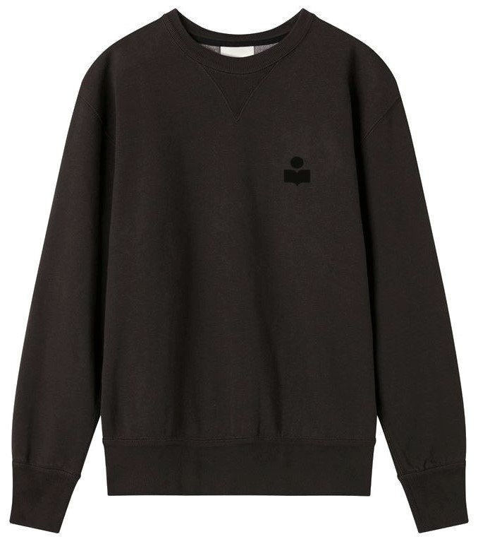 ISABEL MARANT Mike Sweatshirt in Faded Black ISABEL MARANT Mike Sweatshirt in Faded Black