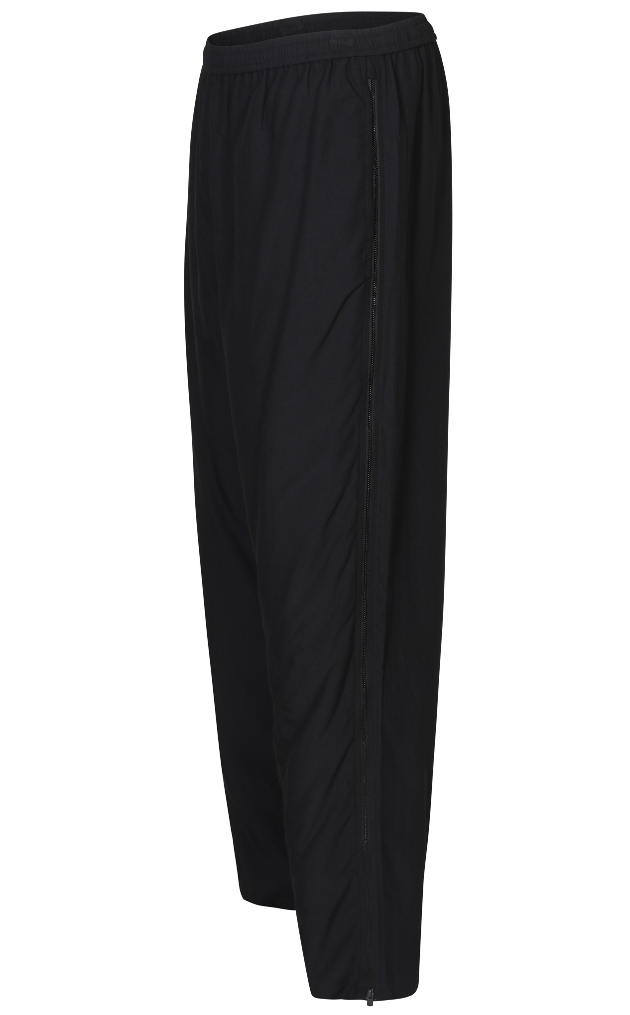 ACNE STUDIOS Zipped Leg Pant in Black 48