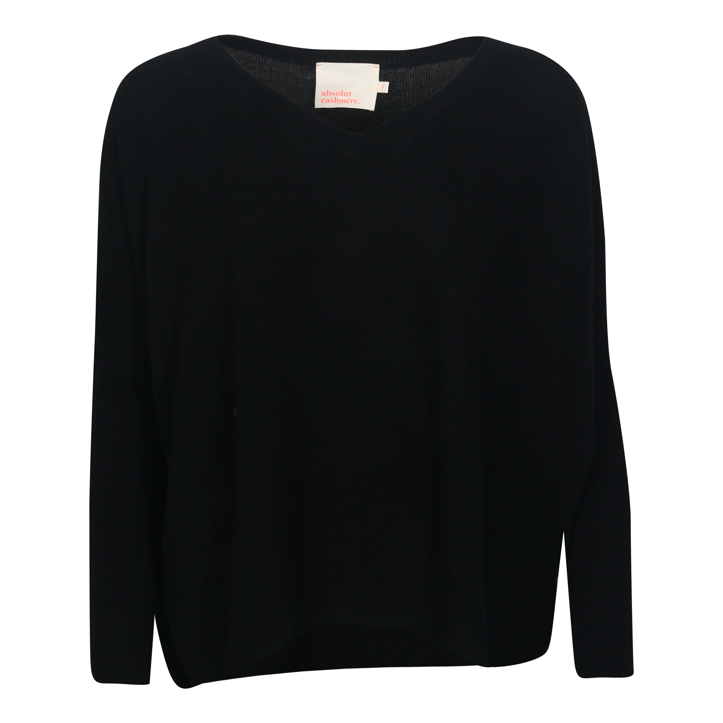 Absolut Cashmere Poncho Sweater Camille in Black S